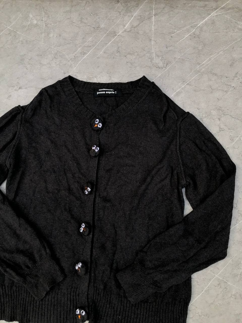 Issey Miyake × Japanese Brand × mercibeaucoup Mercibeaucoup Knit Cardi Button Up Size US S / EU 44-46 / 1 - 2 Thumbnail