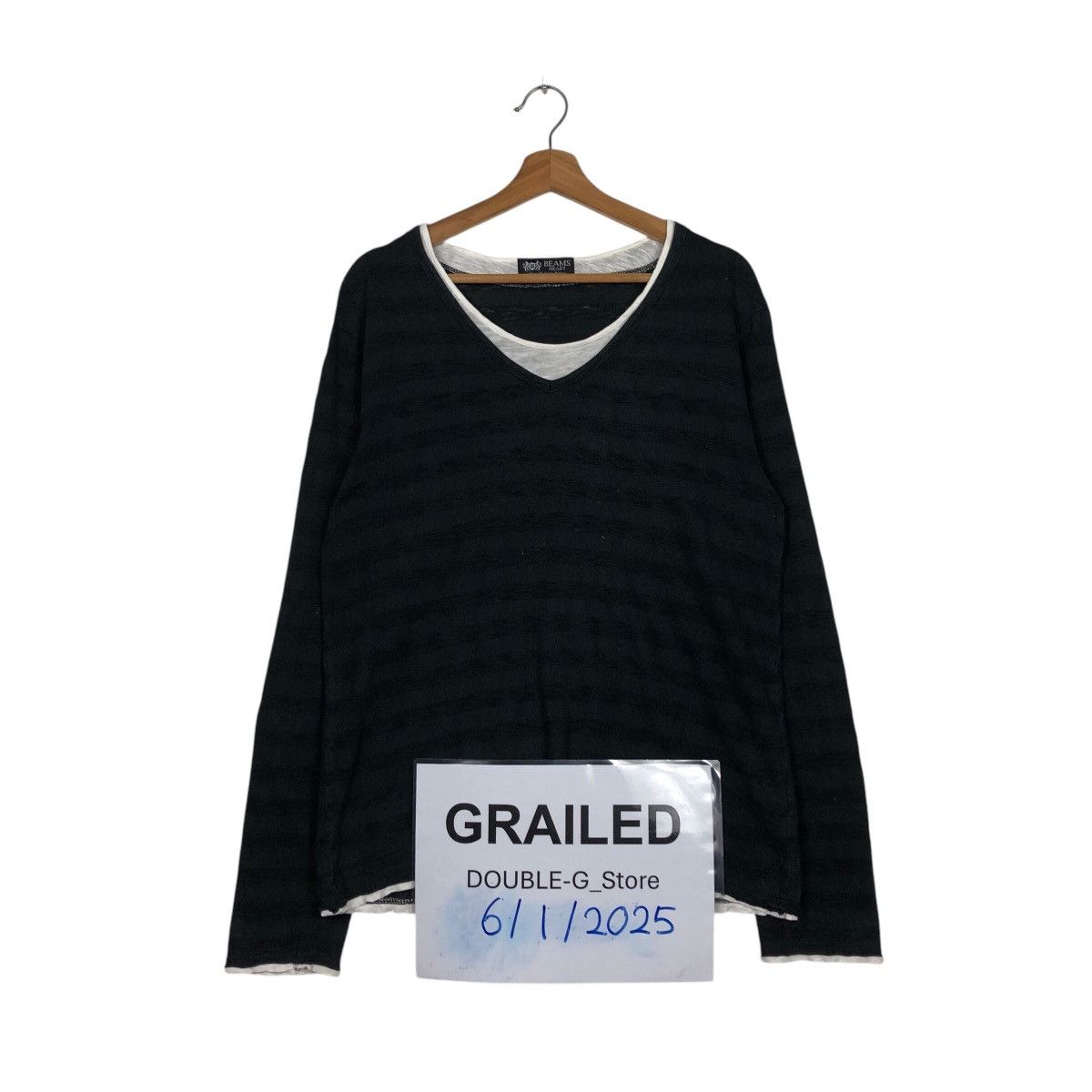 Beams Plus 📌Vintage Long Sleeve Beams Heart Japan Issey Miyake Size US M / EU 48-50 / 2 - 1 Thumbnail