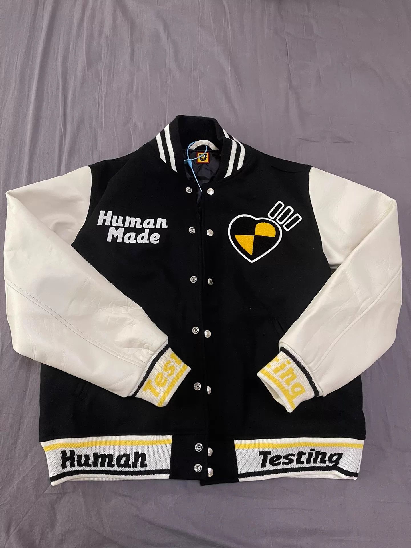 Human Made ASAP Rocky x Human Made Baseball Jacket XL Size US XL / EU 56 / 4 - 1 Thumbnail