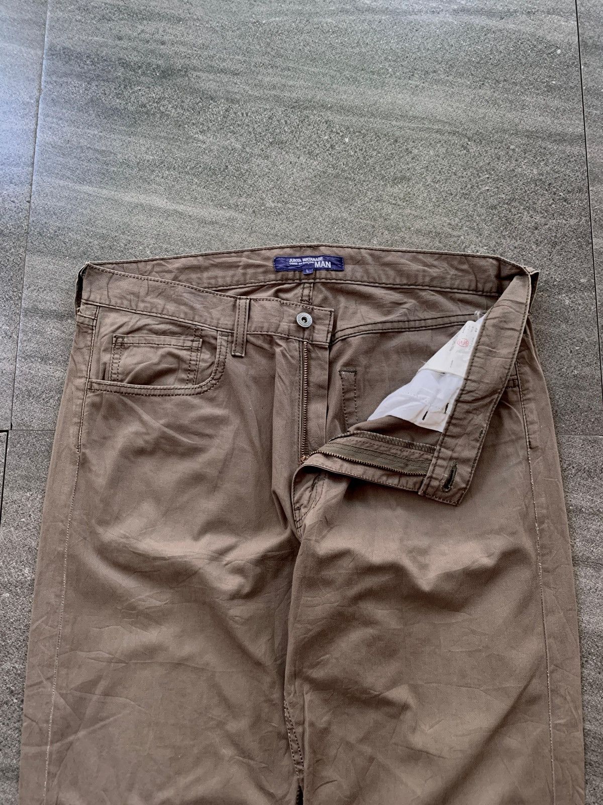 Junya Watanabe FREE TAX! Faded Loose Cotton Work Pants Size US 34 / EU 50 - 3 Thumbnail