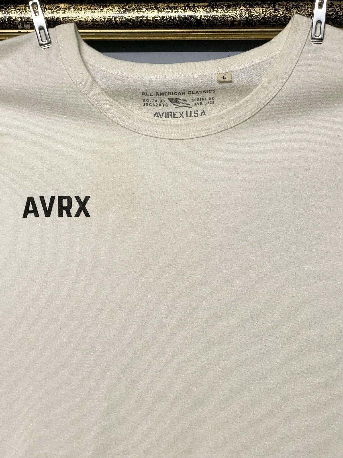 Avirex Vintage 90s Designer Avirex Barrow,Kodiak War Map Tshirt Size US M / EU 48-50 / 2 - 7 Thumbnail