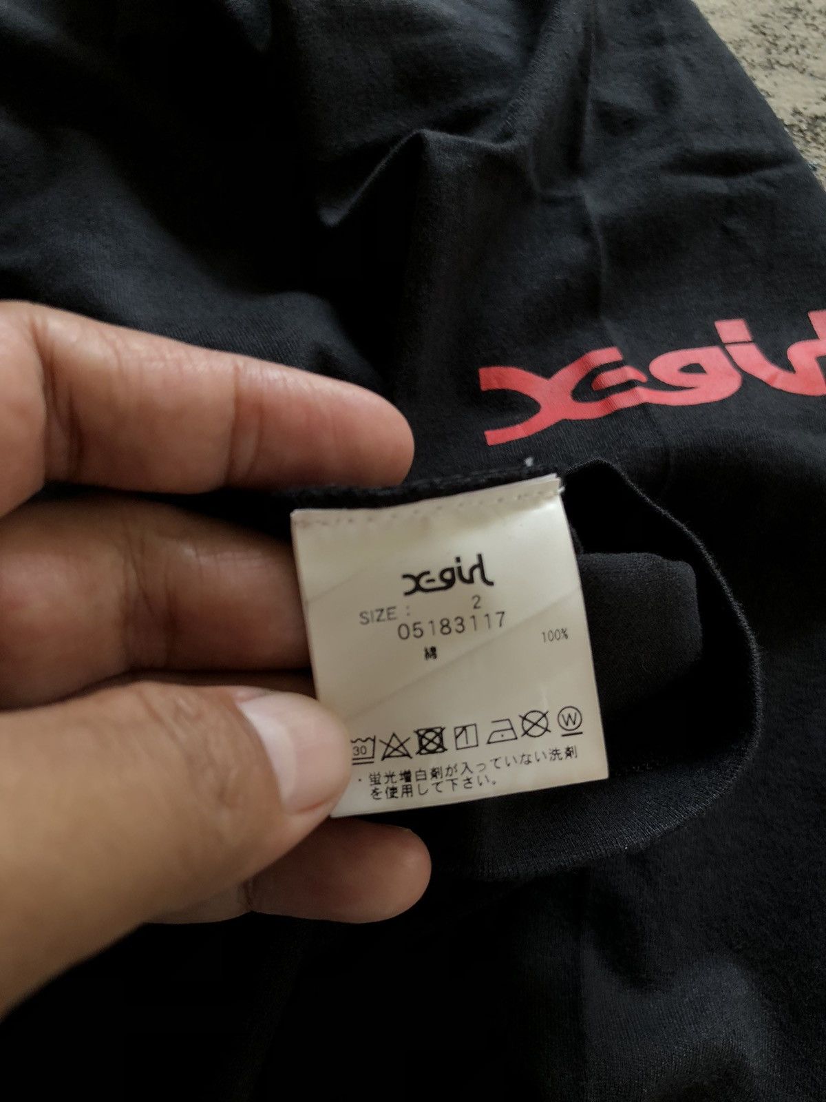 Hysteric Glamour × Japanese Brand JAPANESE BRAND X-GIRL LONG SLEEVE Size US M / EU 48-50 / 2 - 7 Thumbnail