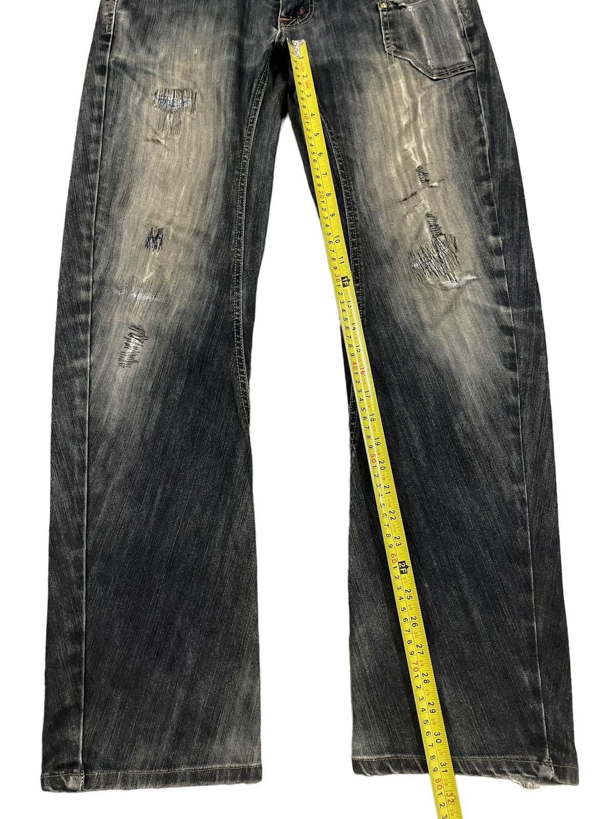 Edwin Vintage Edwin E-Function Faded Wash Style Jeans Size US 32 / EU 48 - 12 Thumbnail