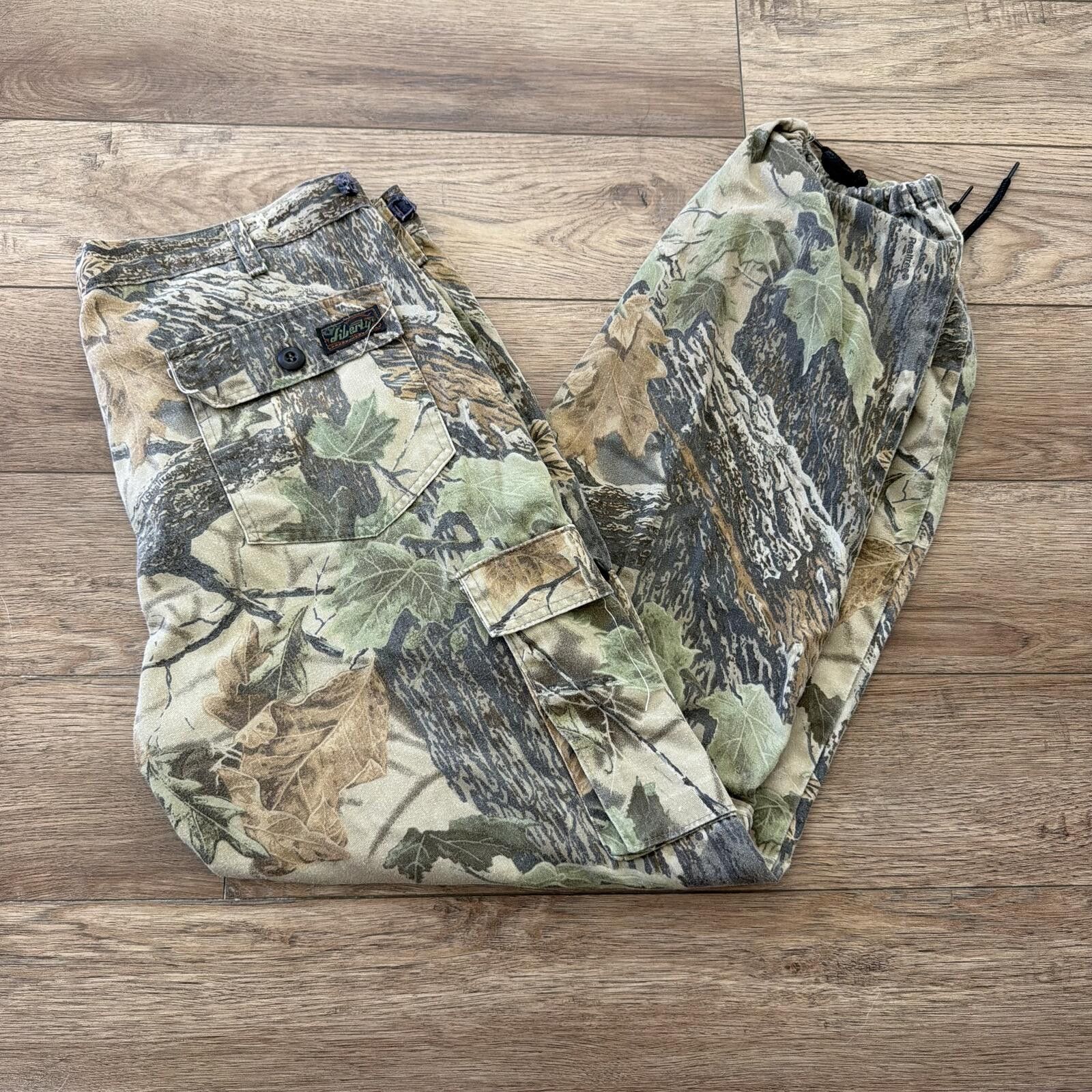 Other Vintage 90s Liberty Realtree Camo Cargo Pants Hunting Grunge Size US 38 / EU 54 - 1 Thumbnail