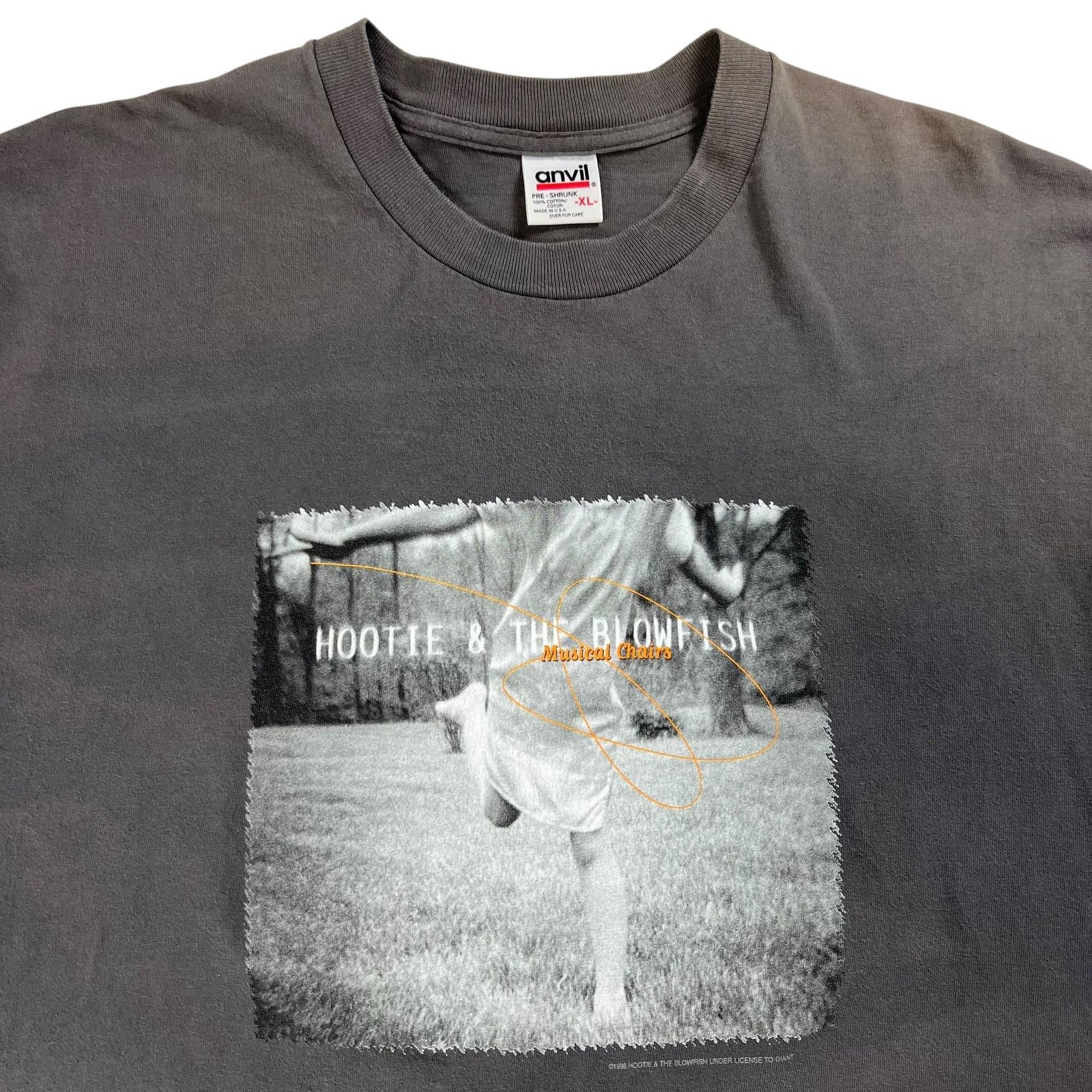 Anvil × Band Tees × Vintage Vintage 1999 Hootie & the Blowfish Darius Rucker band tee Size US XL / EU 56 / 4 - 2 Thumbnail