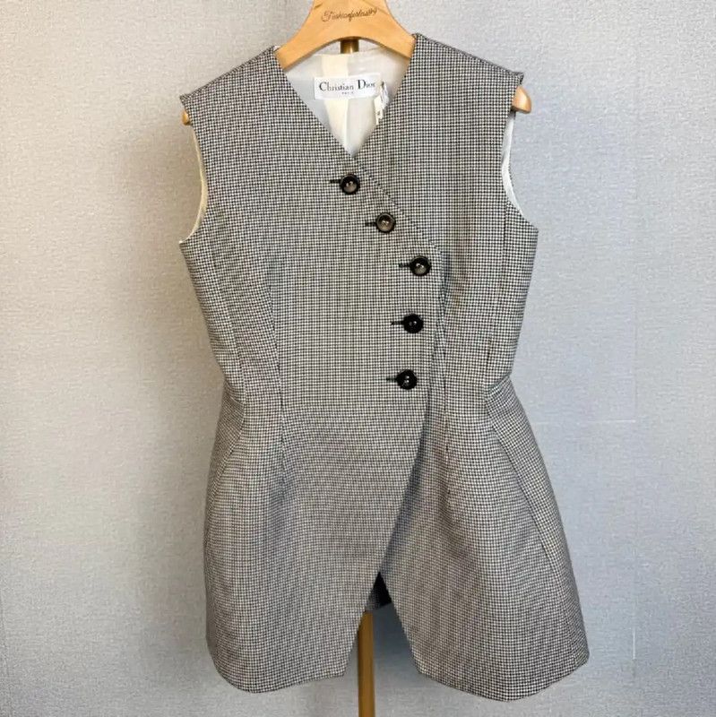 Dior Dior Grey Wool Cardigan for Women 0089 Size M / US 6-8 / IT 42-44 - 1 Thumbnail
