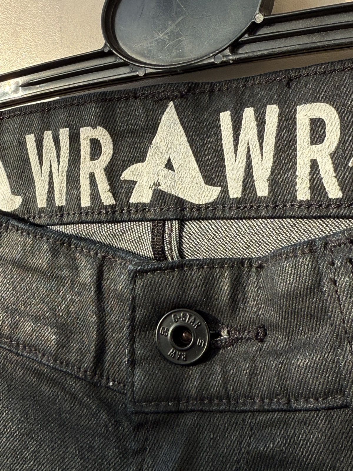 G-Star G Star Raw Denim 5620 Afrojack Zip 3d Super Slim Jeans Biker Size US 31 - 4 Thumbnail