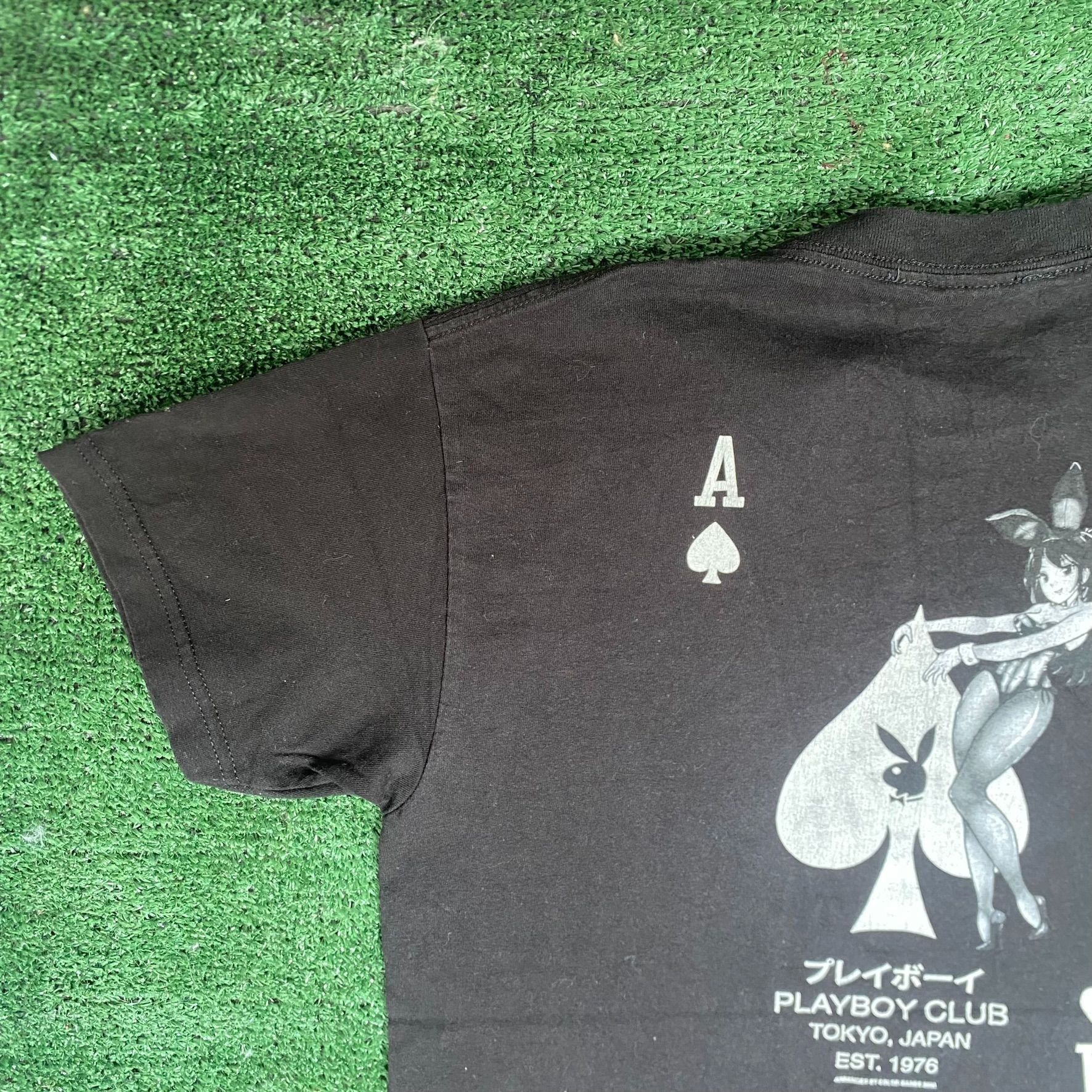 Japanese Brand Vintage Y2K Playboy Japan Shirt Tokyo Anime Pin Up Logo Tee Size US M / EU 48-50 / 2 - 2 Thumbnail