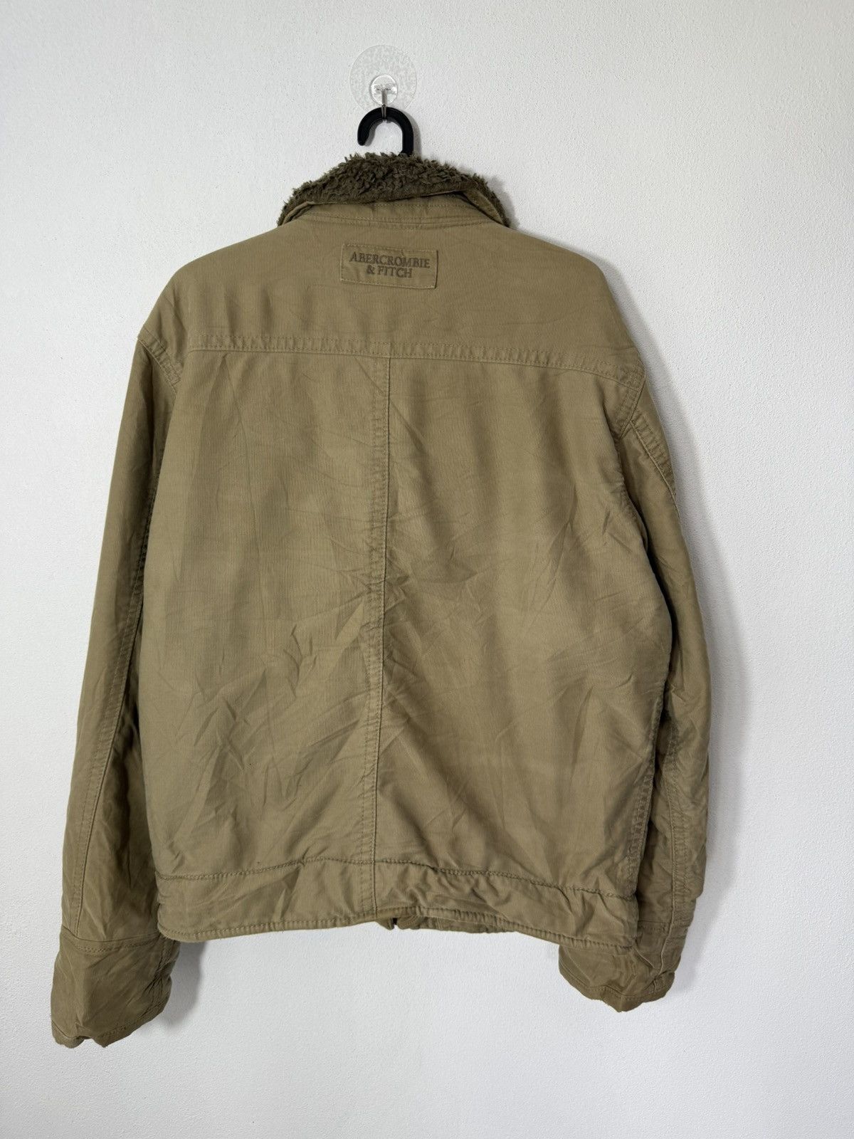 Abercrombie & Fitch ABERCROMBIE & FITCH NEW YORK MILITARY STYLE HEAVY COAT Size US M / EU 48-50 / 2 - 6 Thumbnail