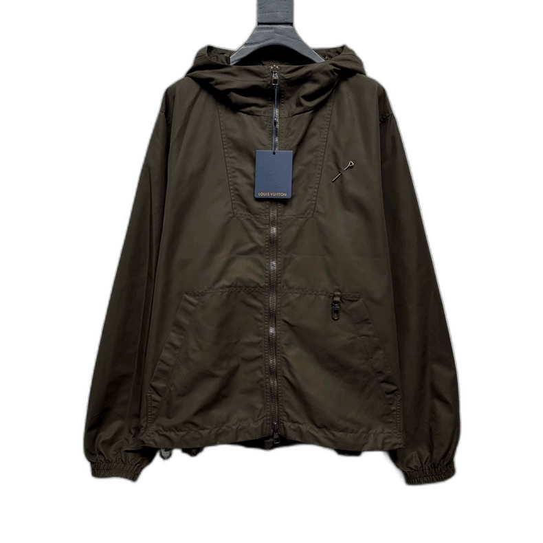 Louis Vuitton LV Louis Vuitton DualSided Brown Windbreaker-2506 Size US L / EU 52-54 / 3 - 1 Thumbnail