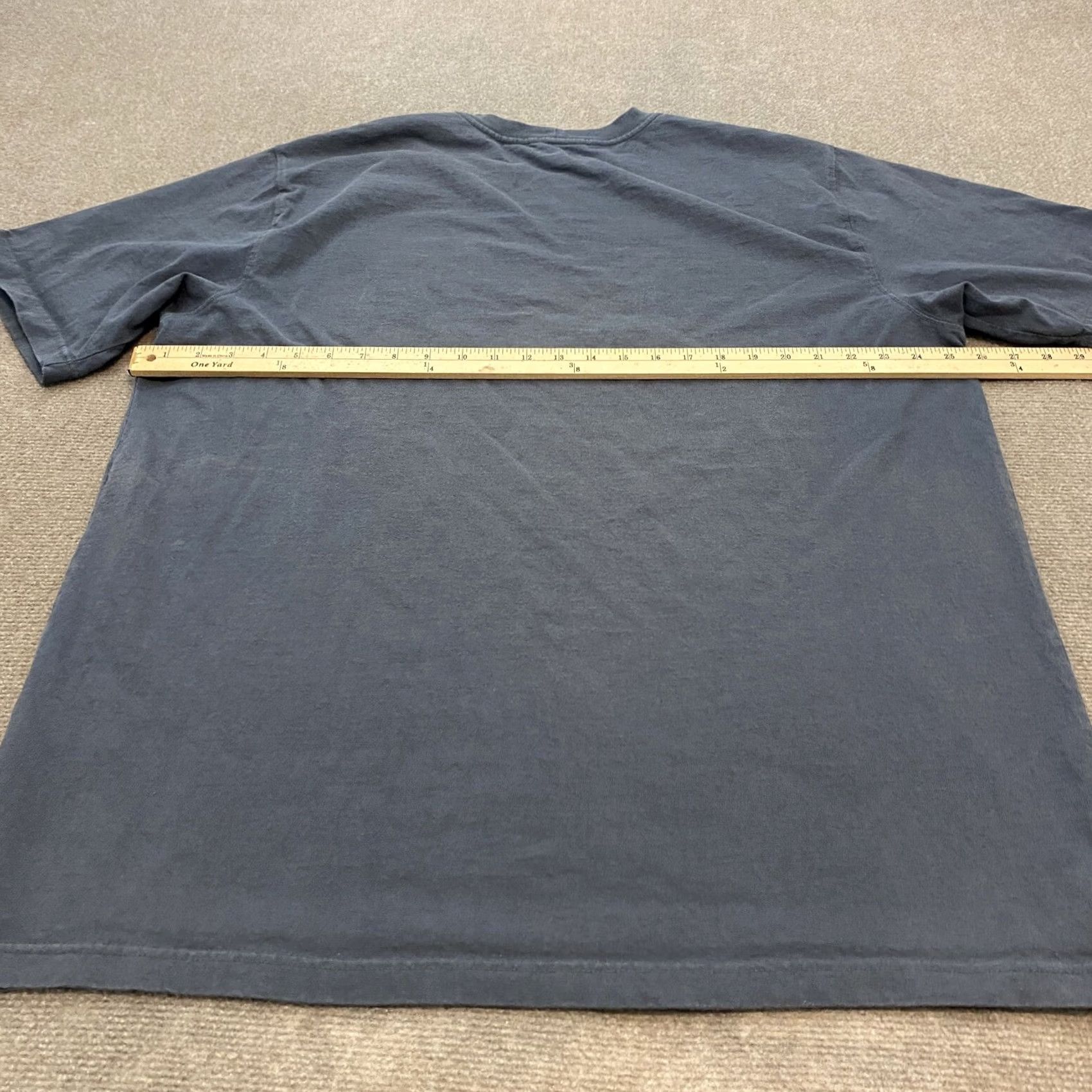 Carhartt Carhartt Pocket Shirt Mens XL Gray Distressed Grunge Logo K87 BLS Vintage Grunge All Seasons Heavyweight Cotton Shirt Mens XL Tall Size US XL / EU 56 / 4 - 7 Thumbnail
