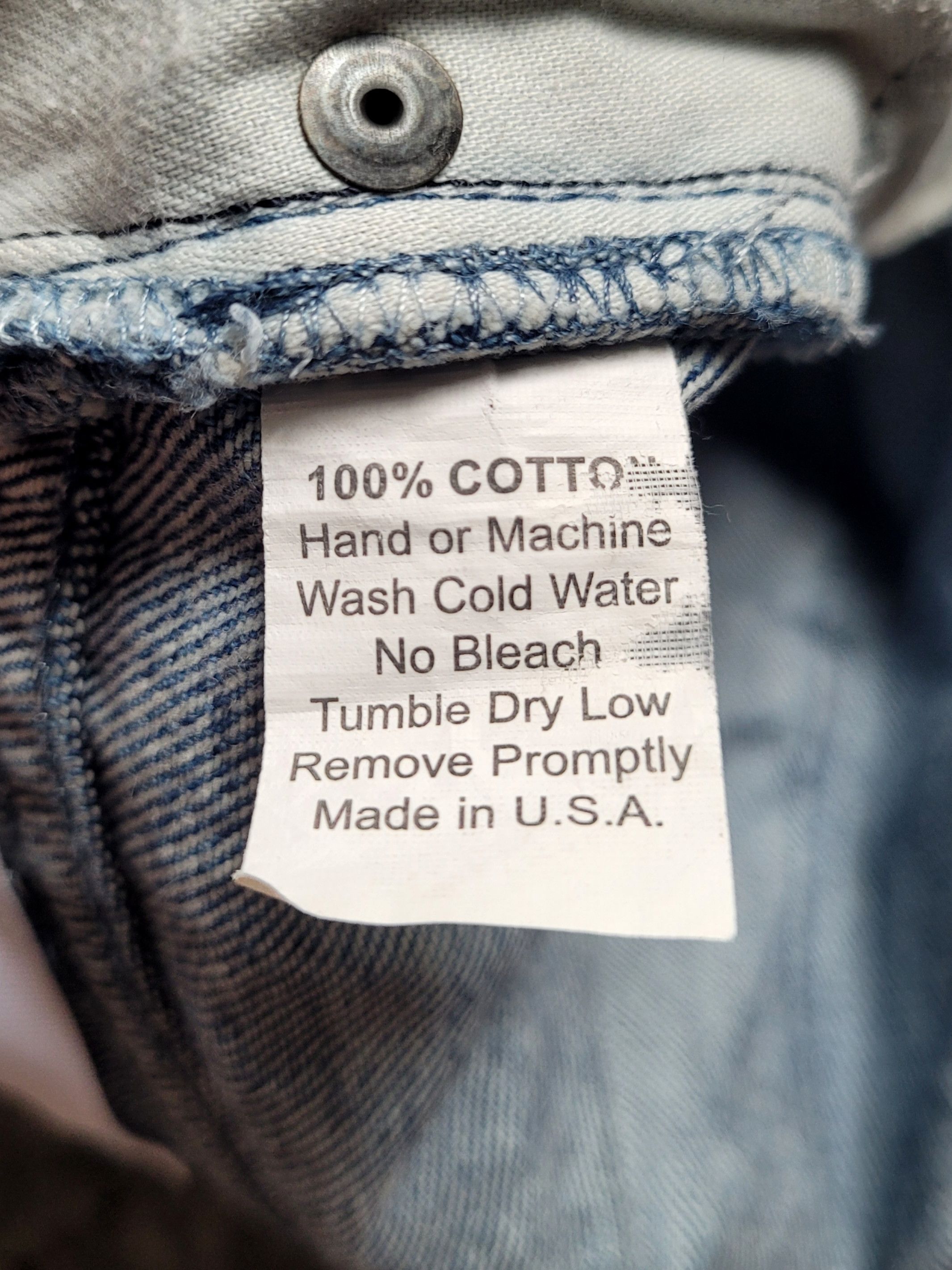 Chapter "Cot" Straight Leg Blue Jeans Size US 28 / EU 44 - 8 Thumbnail