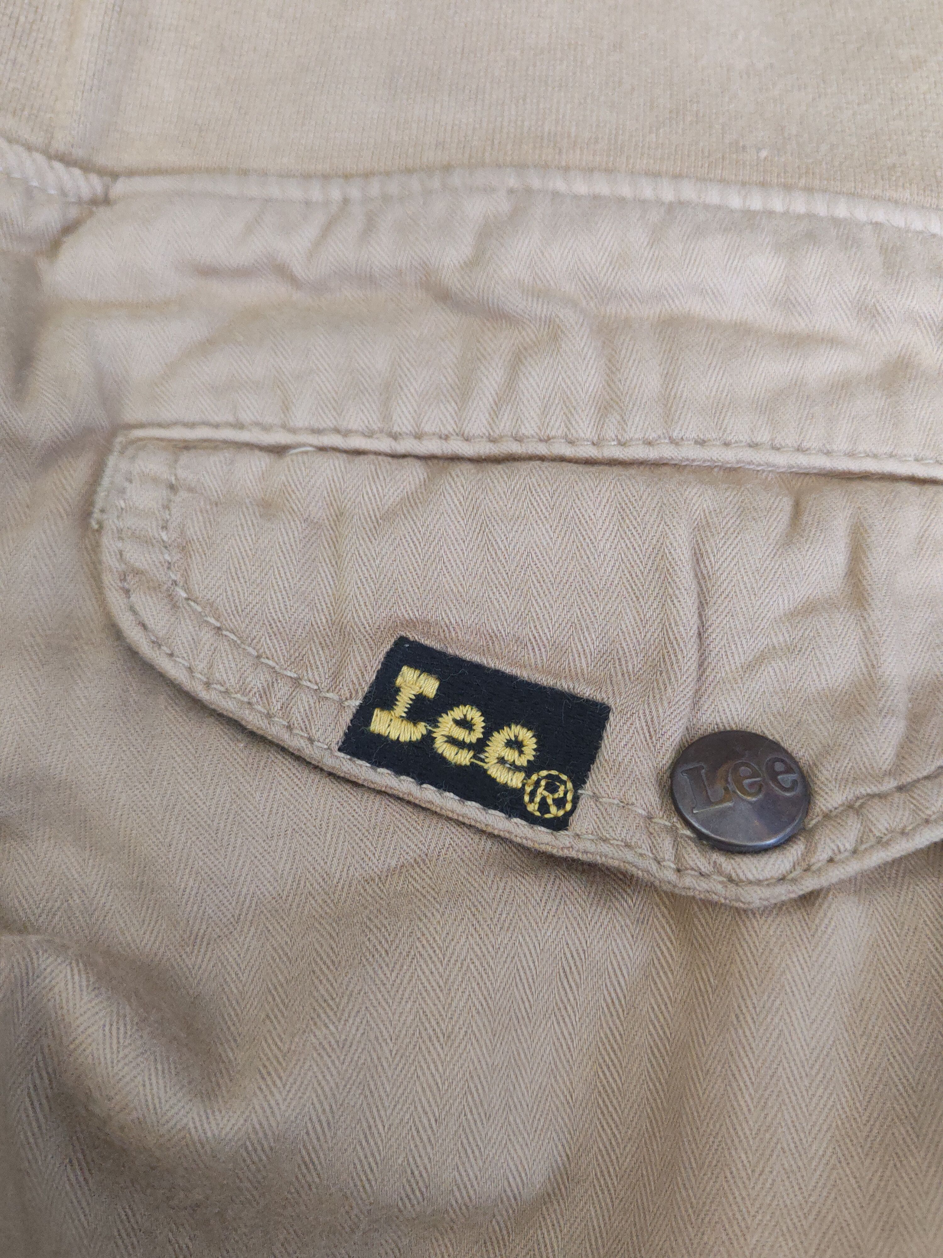 Japanese Brand DL Lee Beige Multipocket Tactical Cargo Pants #1934 Size US 34 / EU 50 - 12 Thumbnail