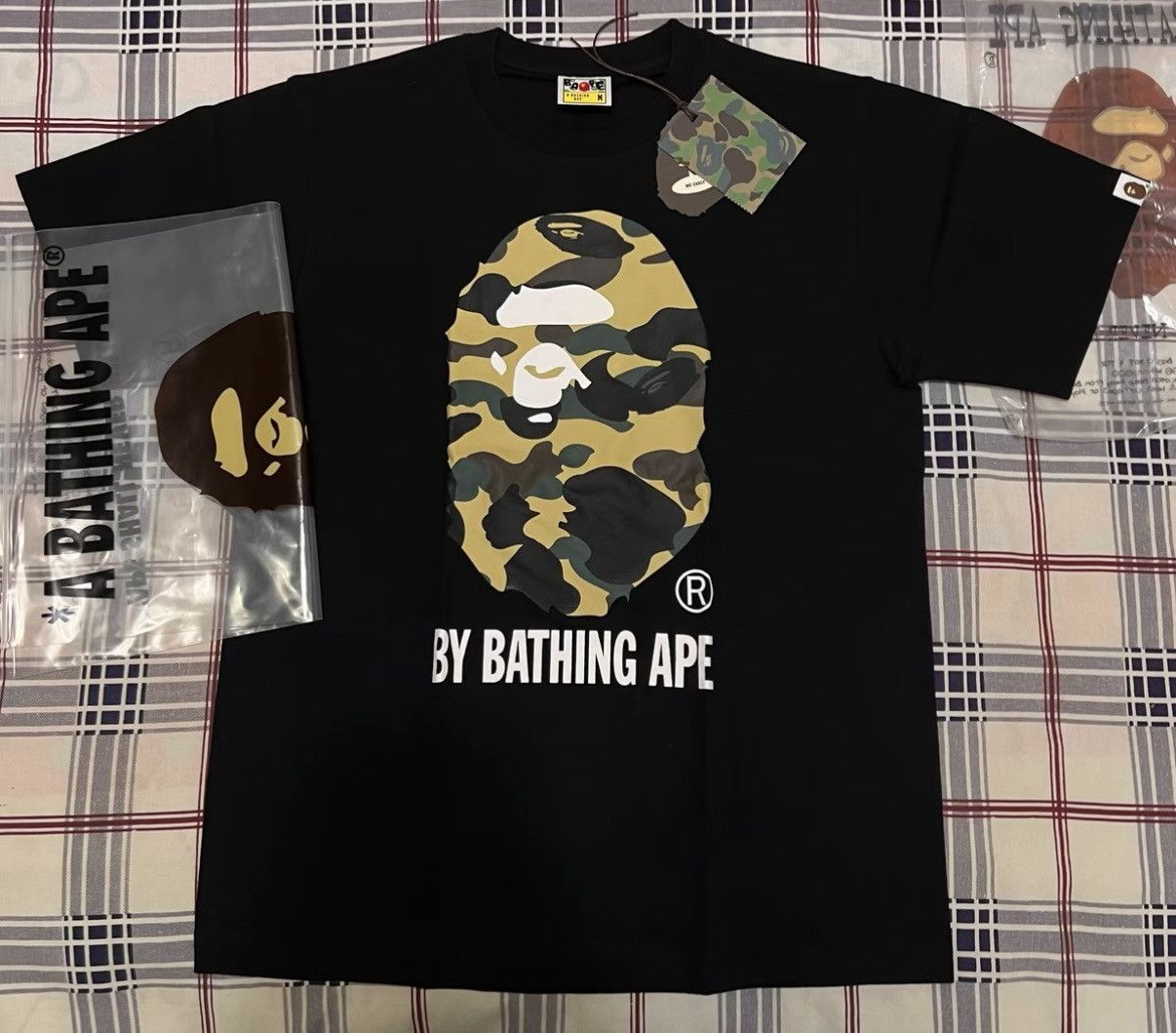 BAPE OG Nigo Era Brand New Black Tee