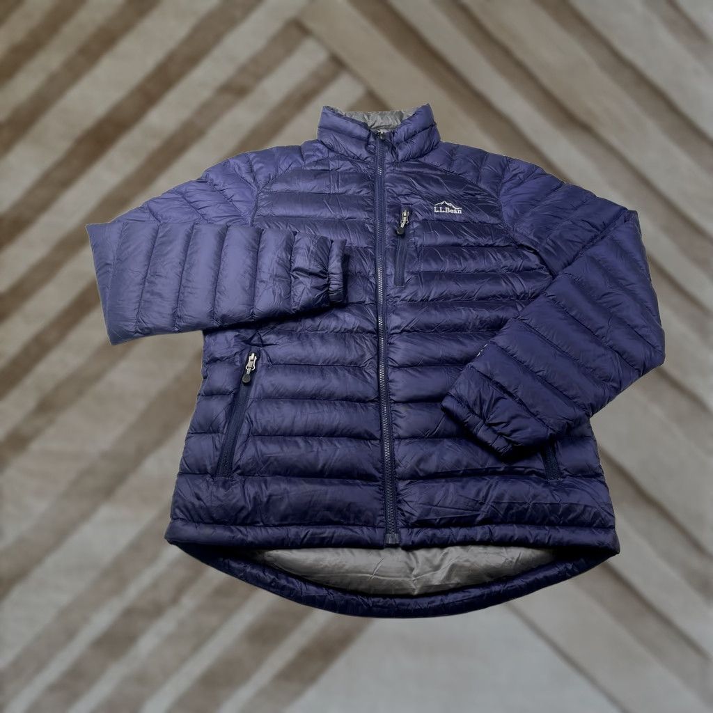 Vintage L.L. Bean Jacket Men S Ultralight 850 Down Nylon Blue Puffer Jacket Size US S / EU 44-46 / 1 - 1 Thumbnail