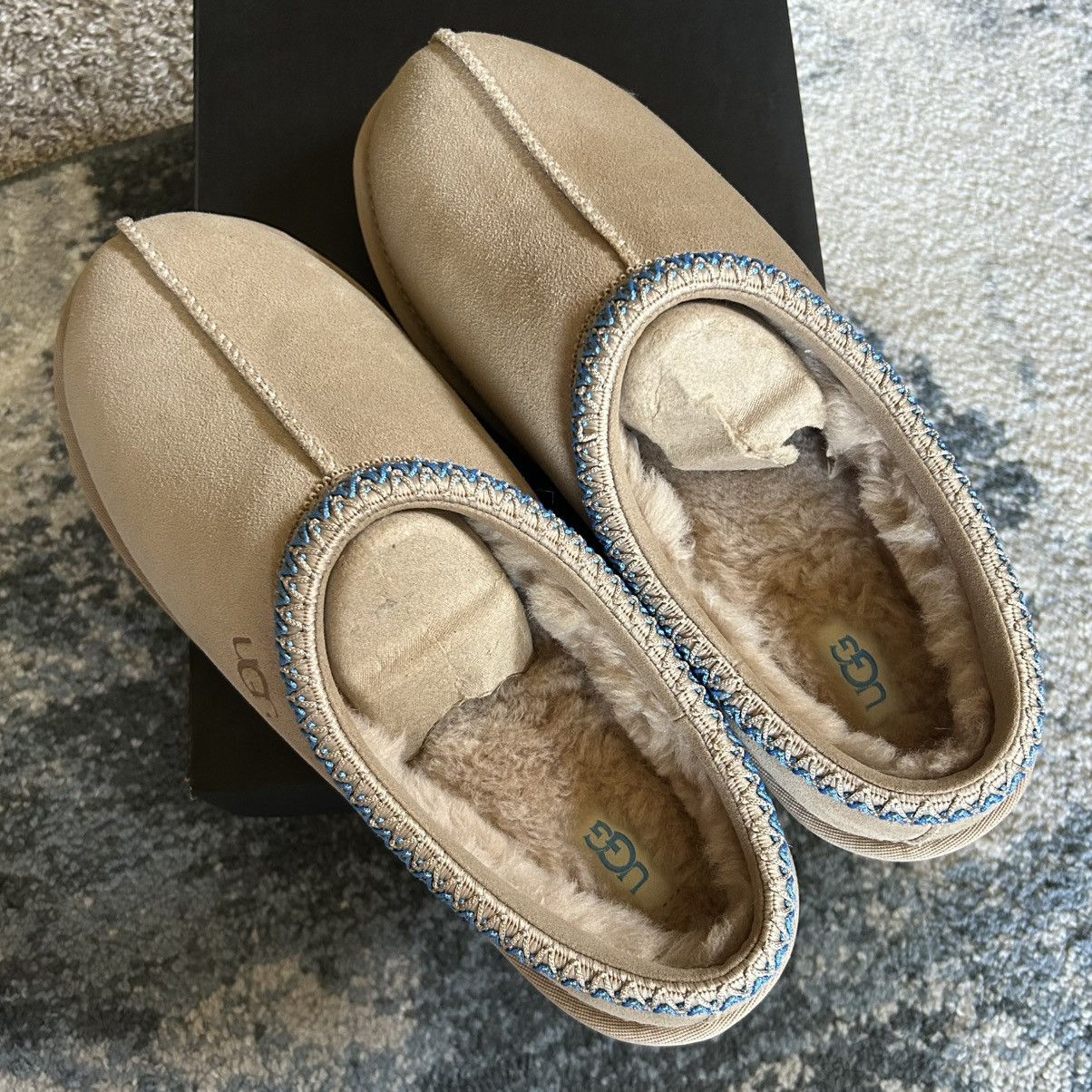 Ugg UGG TASMAN SLiPPERS CREAM SUEDE SANTORiNi SAND GREECE iTALY Size US 10 / EU 43 - 7 Thumbnail