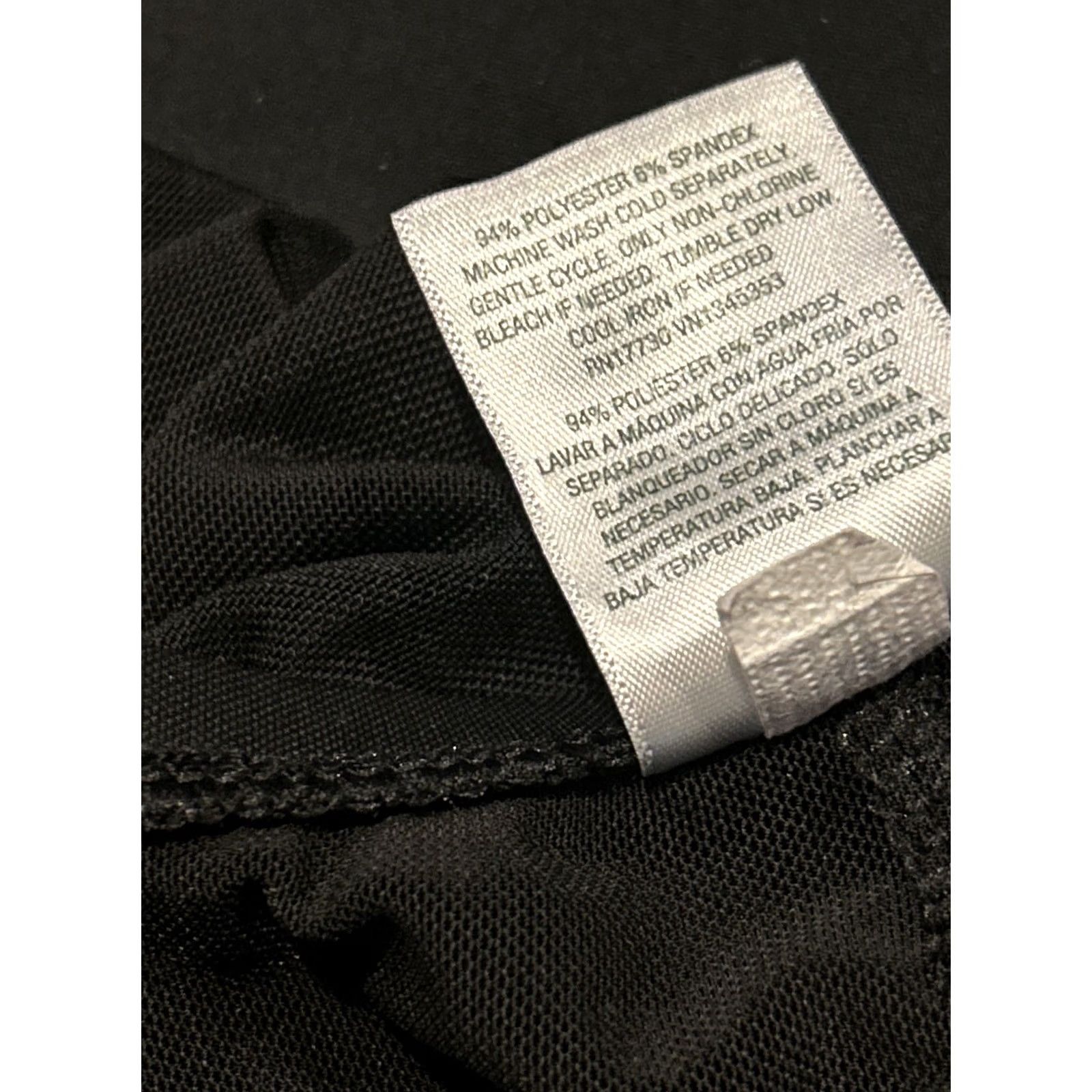 Vintage Wild Fable Cover Up Flare Pants Women's L Black Sheer High-Waist Swimwear B7 Size 36" / US 14 / IT 50 - 3 Thumbnail