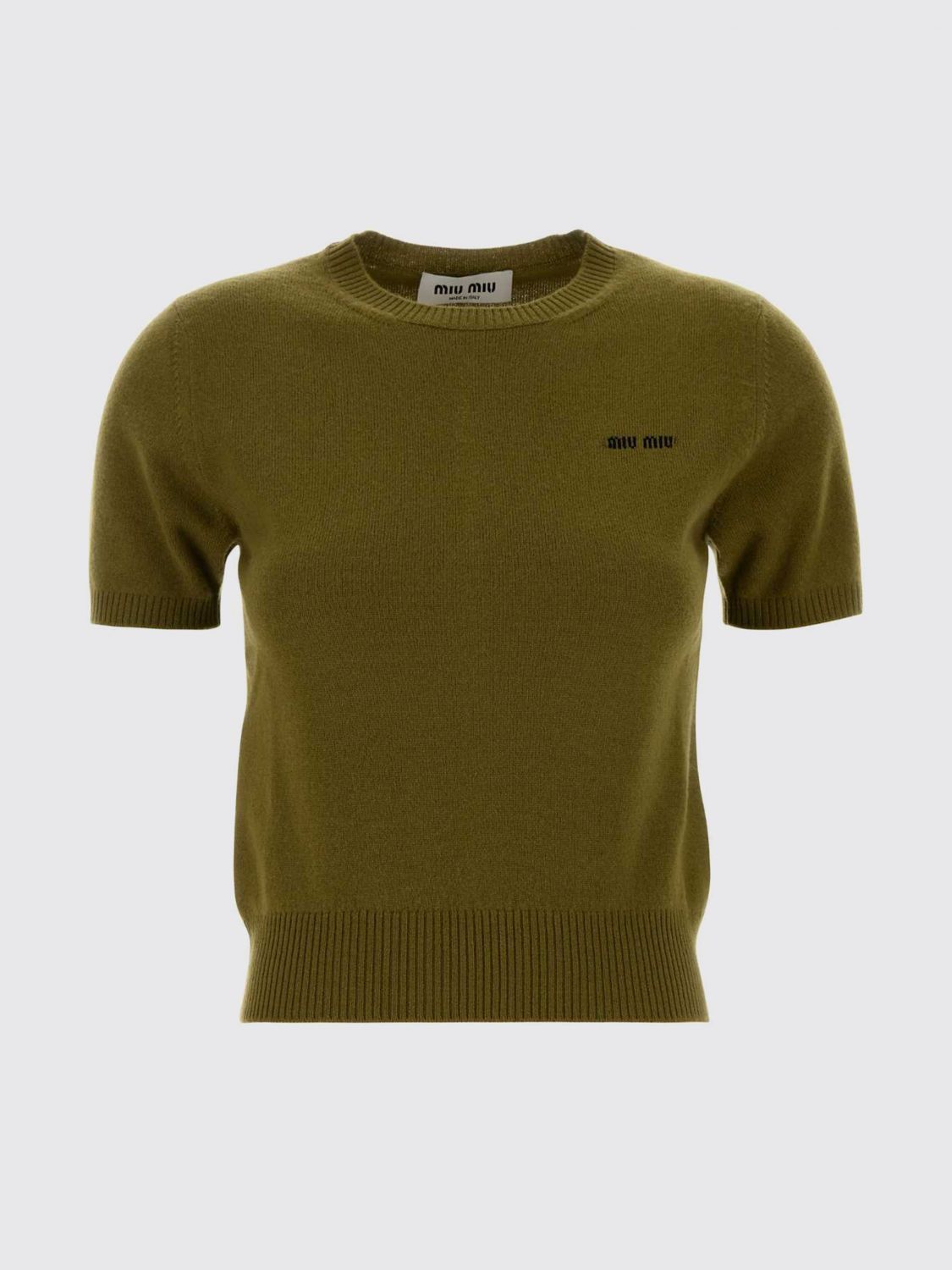 Miu Miu Miu Miu Sweater Woman Green Size S / US 4 / IT 40 - 1 Preview