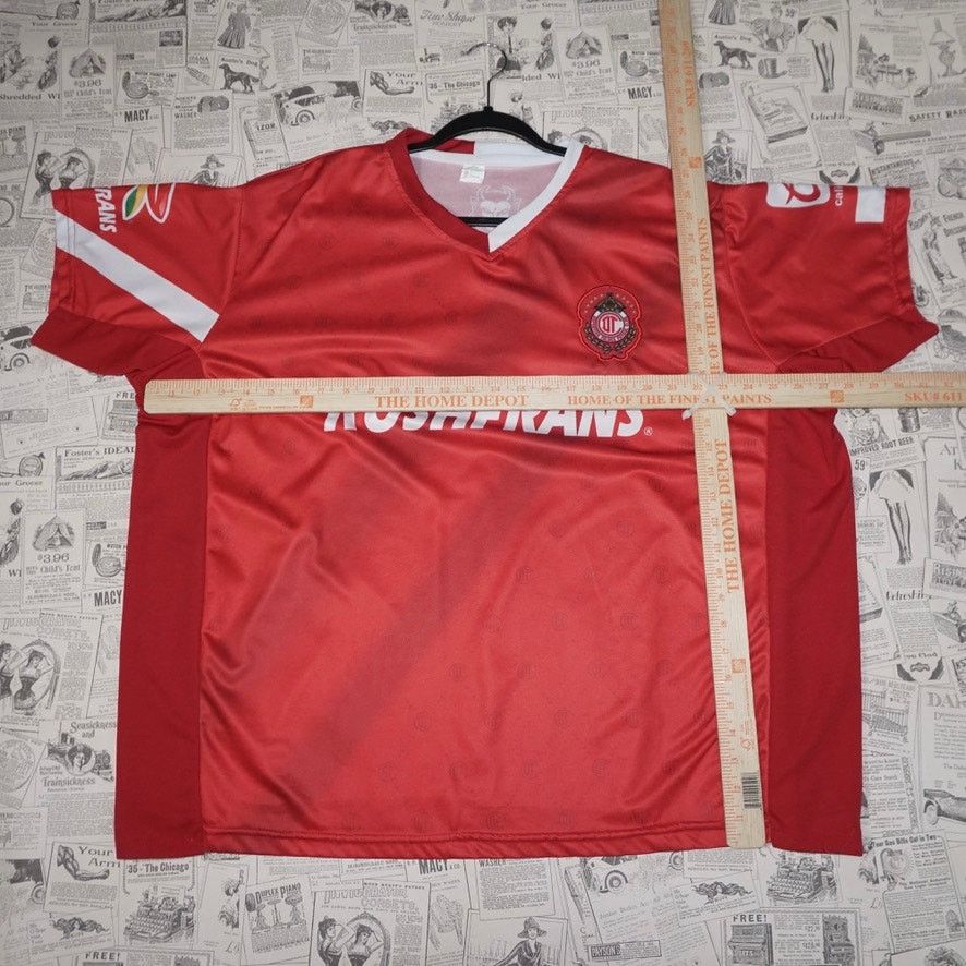 Vintage Vintage Y2K y2k futbol kit 2000s corona stripe soccer jersey Size US L / EU 52-54 / 3 - 4 Thumbnail