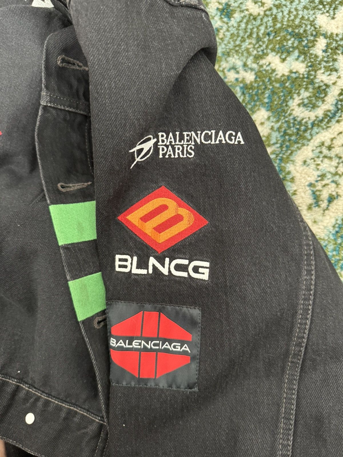 Balenciaga Balenciaga Gamer Denim Jacket Size US M / EU 48-50 / 2 - 6 Thumbnail