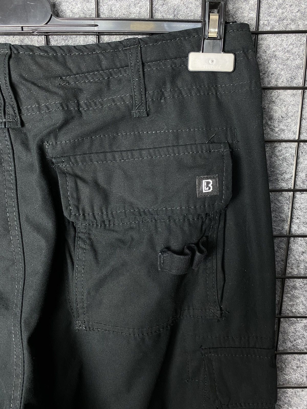 Brandit × Vintage Brandit Streetwear Y2K Drawstring Cargo Pants Size M Size US 34 / EU 50 - 13 Thumbnail