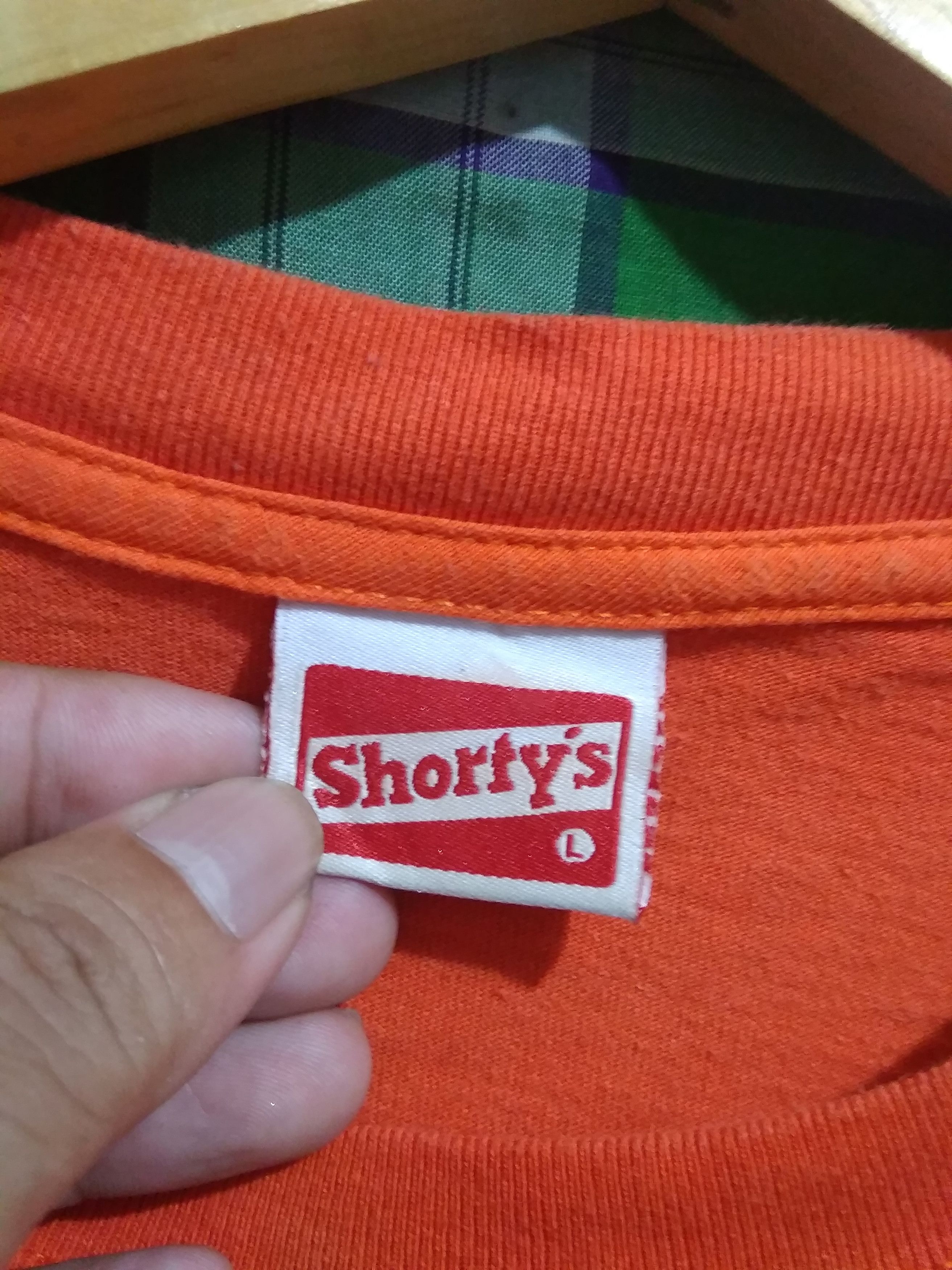 Vintage vintage Shorty's Skateboard orange t shirt FUCT Size US L / EU 52-54 / 3 - 3 Thumbnail