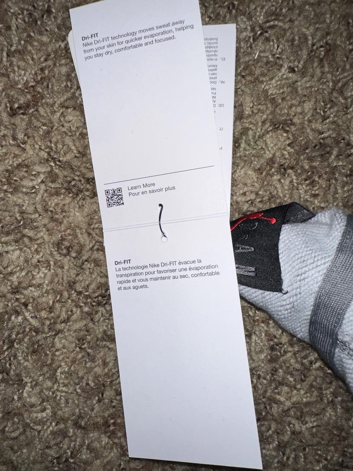 Designer Air Jordan Dri-Fit Full Zip Fleece Grey Hoodie Sample Size US M / EU 48-50 / 2 - 10 Thumbnail