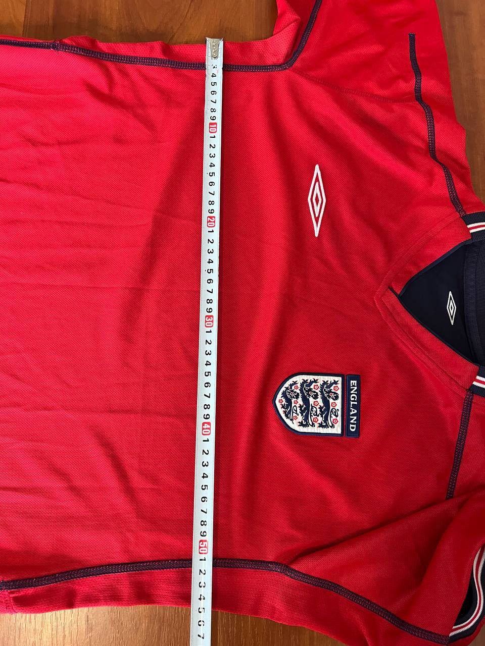Umbro 2002/04 ENGLAND TEAM REVERSIBLE SOCCER JERSEY SHIRT UMBRO L Size US L / EU 52-54 / 3 - 12 Thumbnail