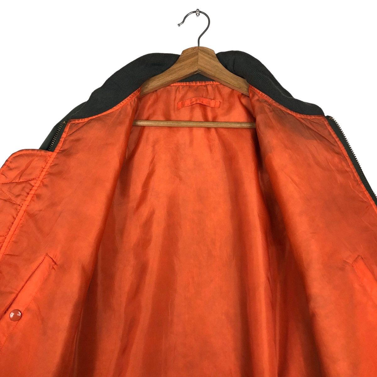 Japanese Brand 🔥Vtg Reversible Bomber Jacket Military Design Issey Miyake Size US M / EU 48-50 / 2 - 12 Thumbnail