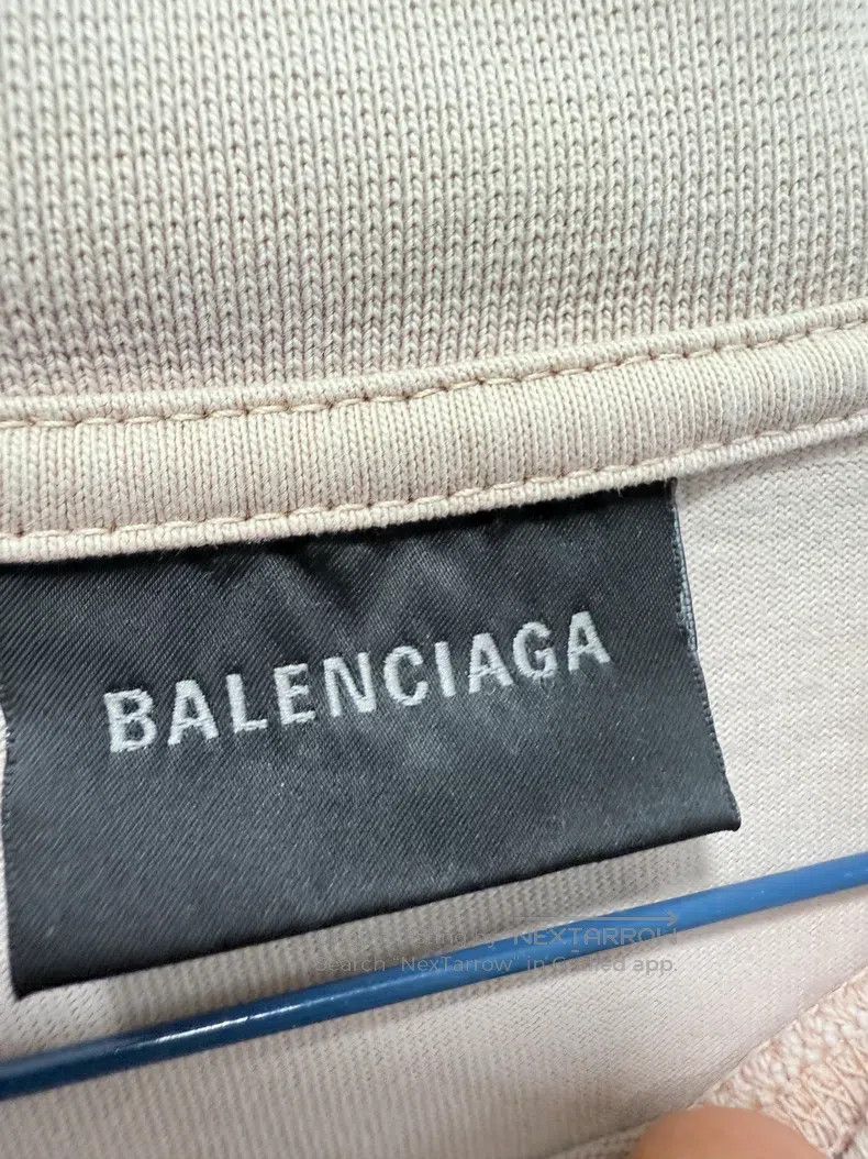 Balenciaga Balenciaga Pink Letter Knit Short Sleeve Size XS Size US XS / EU 42 / 0 - 3 Thumbnail