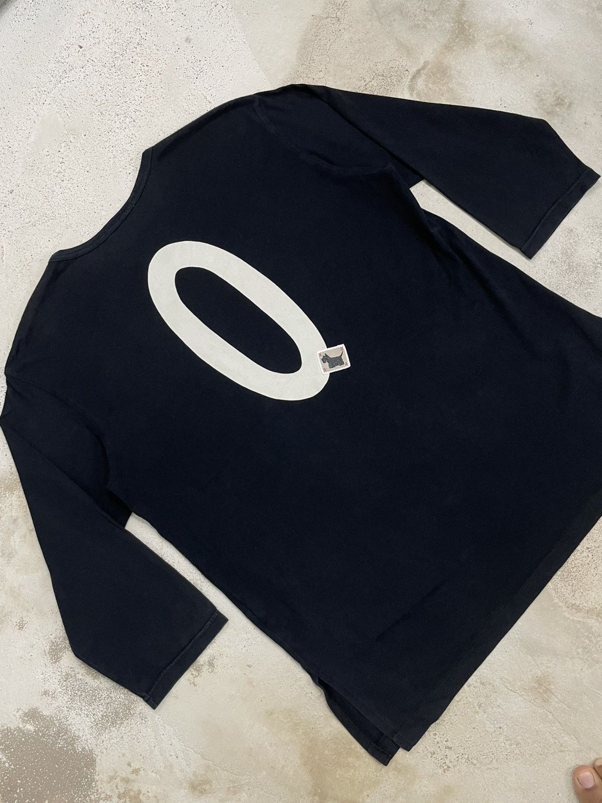 Japanese Brand Atsuki Onishi AO Spellout Puppy Graphic 3Q Sleeve Size US L / EU 52-54 / 3 - 11 Thumbnail