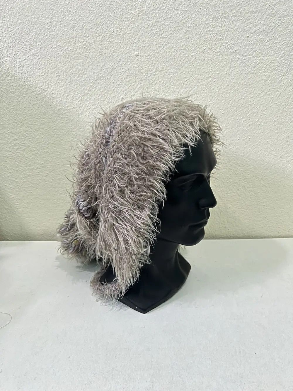 Japanese Brand Japanese Brand Fur Earflap Beanie Hat Size ONE SIZE - 4 Thumbnail