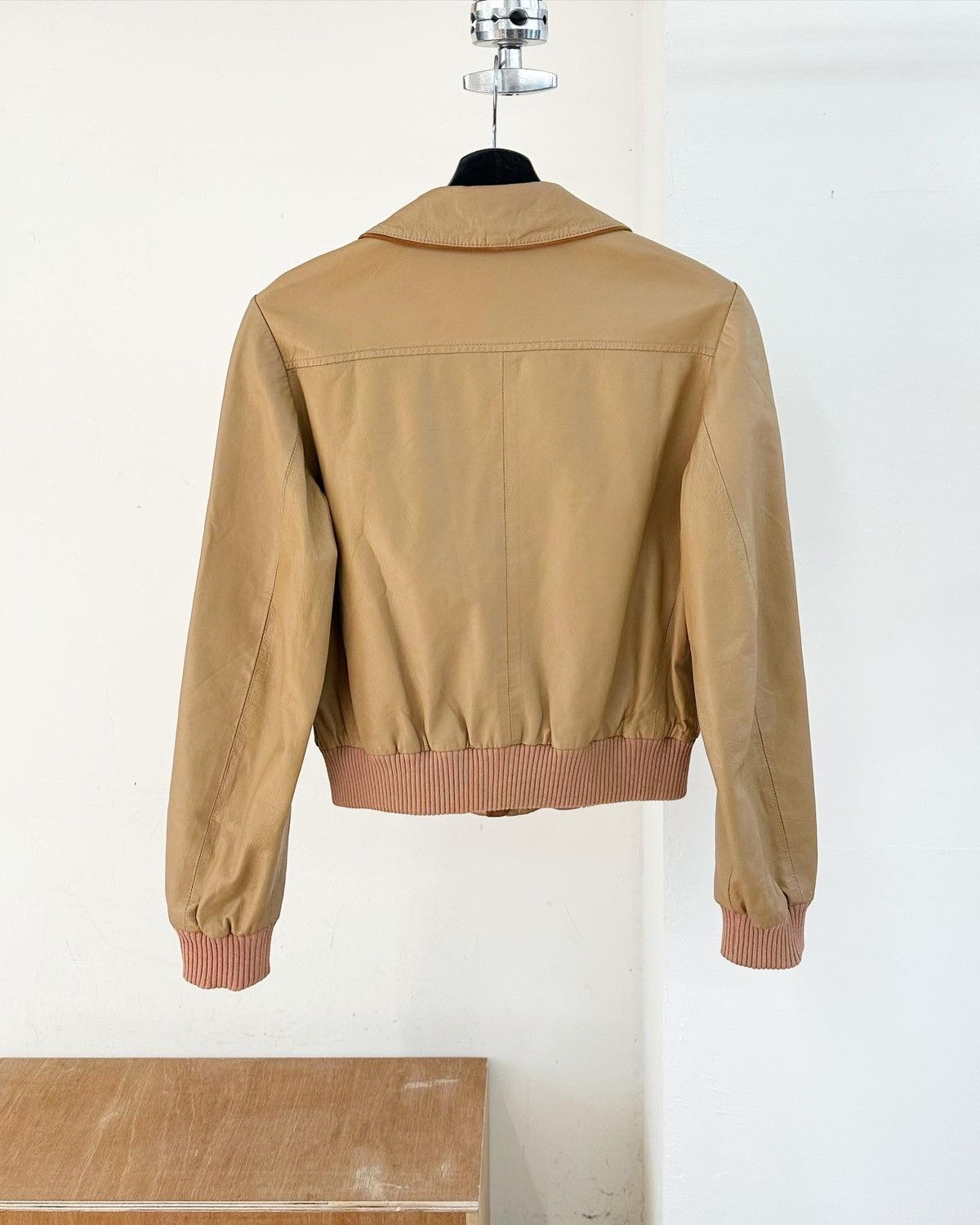 Japanese Brand × Vintage Vintage 00s Soft Leather Junya Watanabe Style Cropped Jacket Size US S / EU 44-46 / 1 - 12 Thumbnail