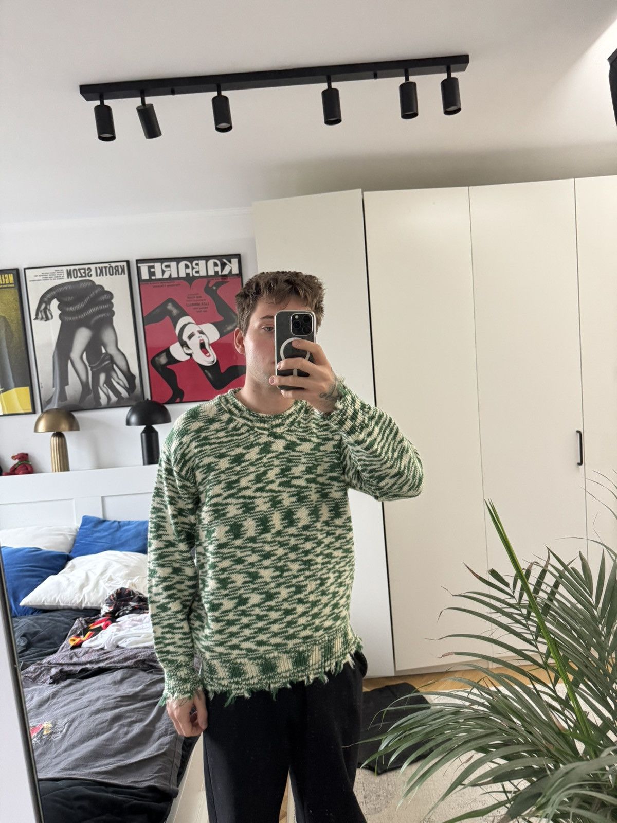Acne Studios Acne Studios Wool Sweater Designer Distressed Oversize Boxy Size US M / EU 48-50 / 2 - 4 Thumbnail