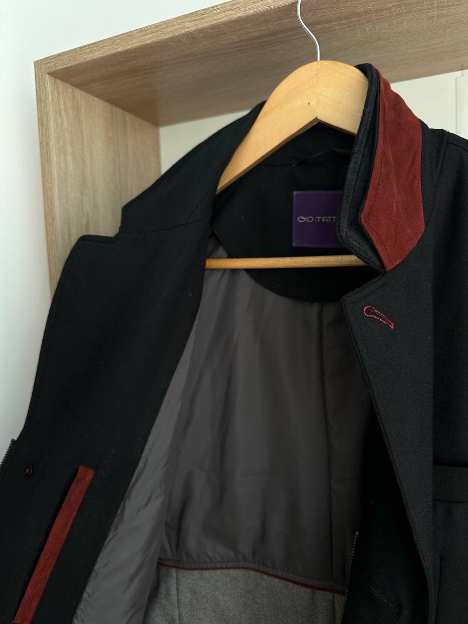 Japanese Brand × Vintage Vintage GIO Matto Purple Label Wool Cashmere Blazer Jacket Size 38R - 11 Thumbnail