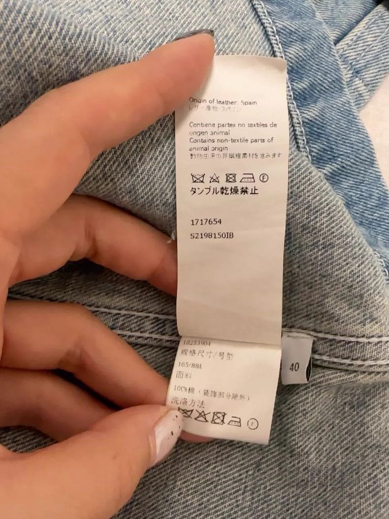 Loewe loewe Denim jacket 2506-Nextarrow Size US XXS / EU 40 - 4 Thumbnail
