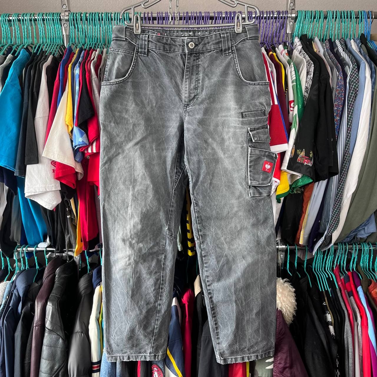 Other Engelbert Strauss Workwear Cargo Faded Denim Pants Size US 34 / EU 50 - 1 Thumbnail