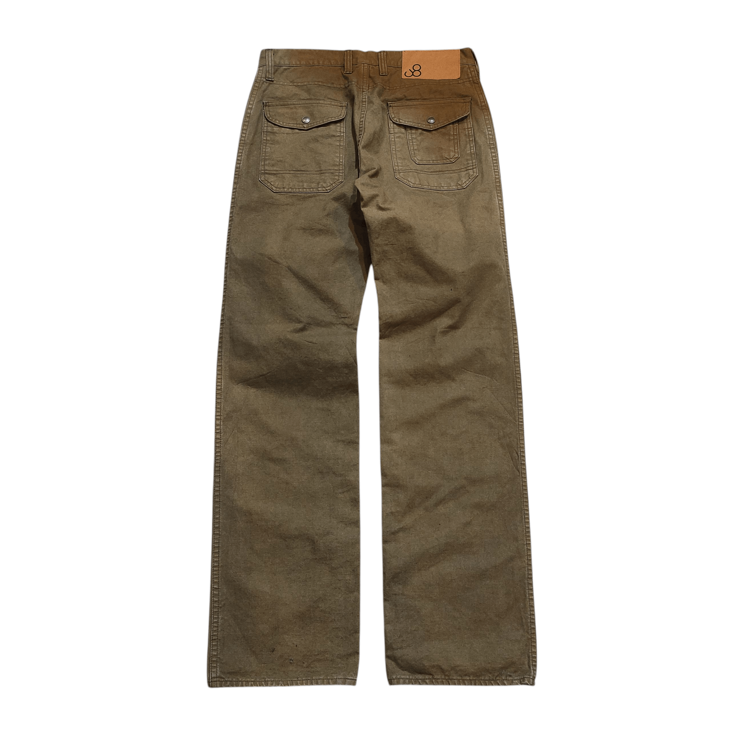 KOJIMA GENES Johnbull Bush Pants Duck canvas Vintage 2000s Size US 30 / EU 46 - 3 Thumbnail