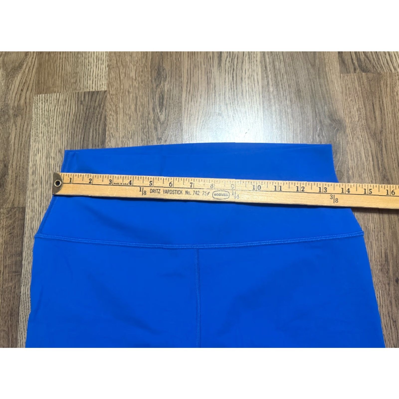Vintage CRZ Yoga Pants Women's Size 28 Blue Pull On Ankle Skinny High Rise Pants Size 28" / US 6 / IT 42 - 2 Thumbnail