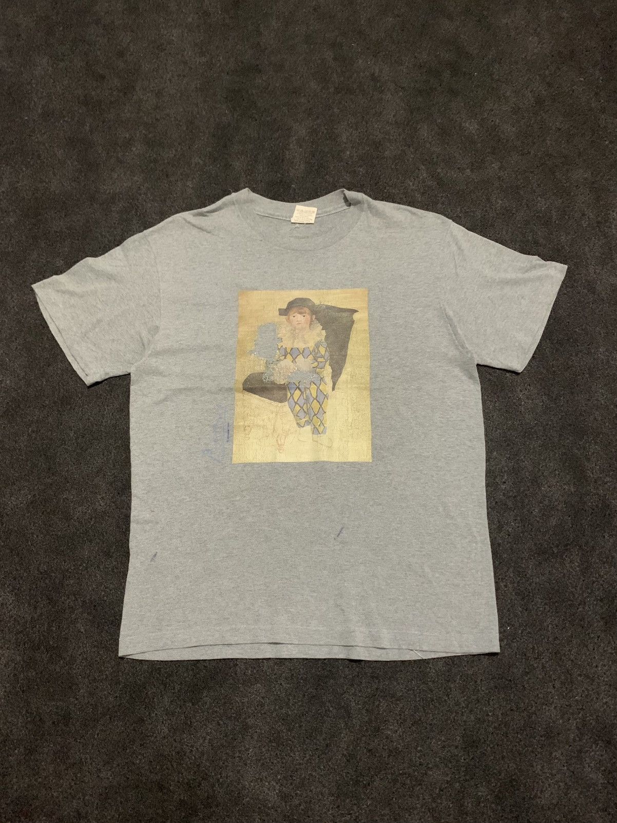 Vintage Vintage 1993 Picasso Art Tee -"Paul en Arlequin" (Harlequin) Size US L / EU 52-54 / 3 - 2 Thumbnail