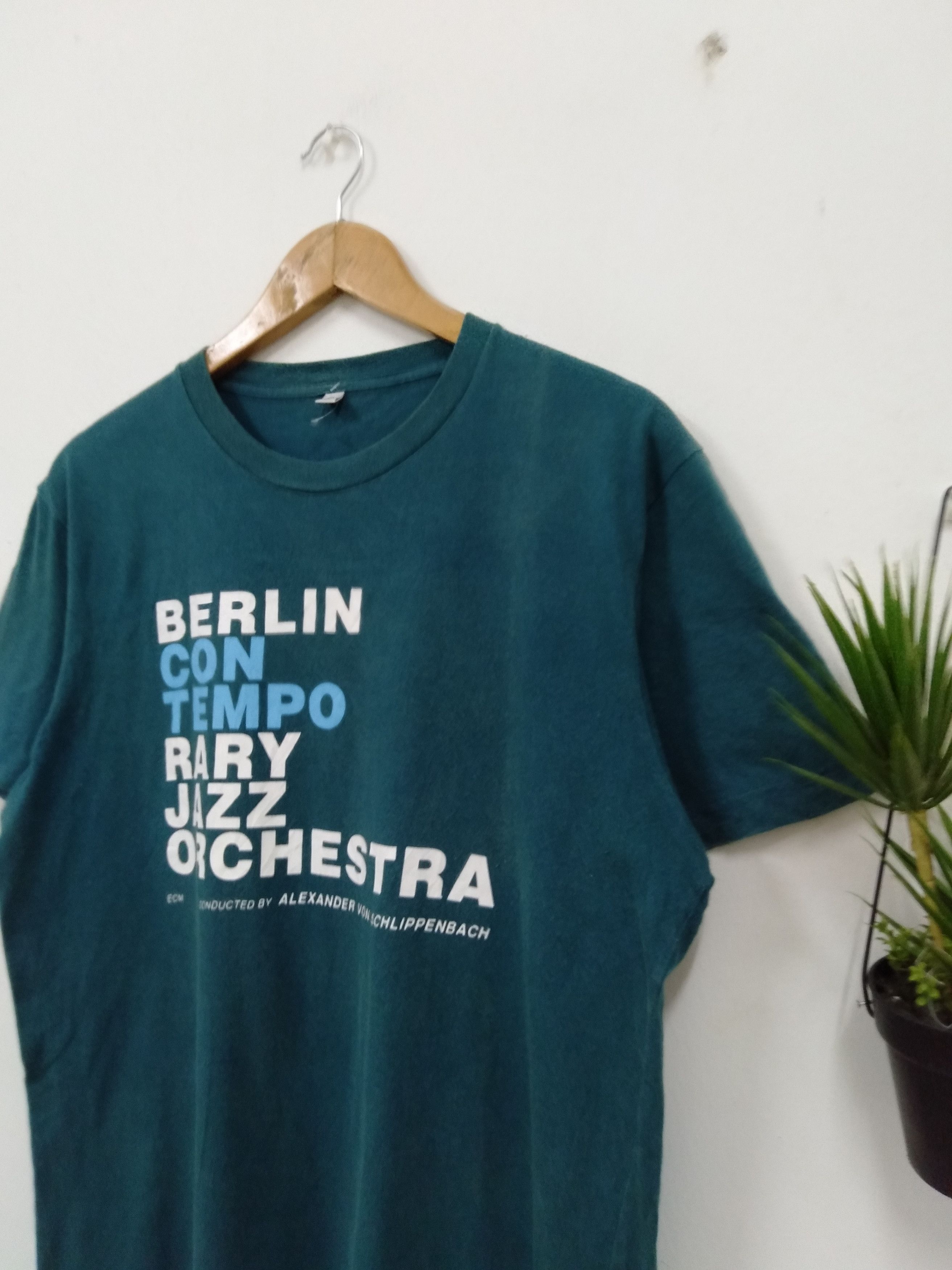 Band Tees Vintage ECM Records Alexander Von Schlippenbach band tee Size US L / EU 52-54 / 3 - 3 Thumbnail