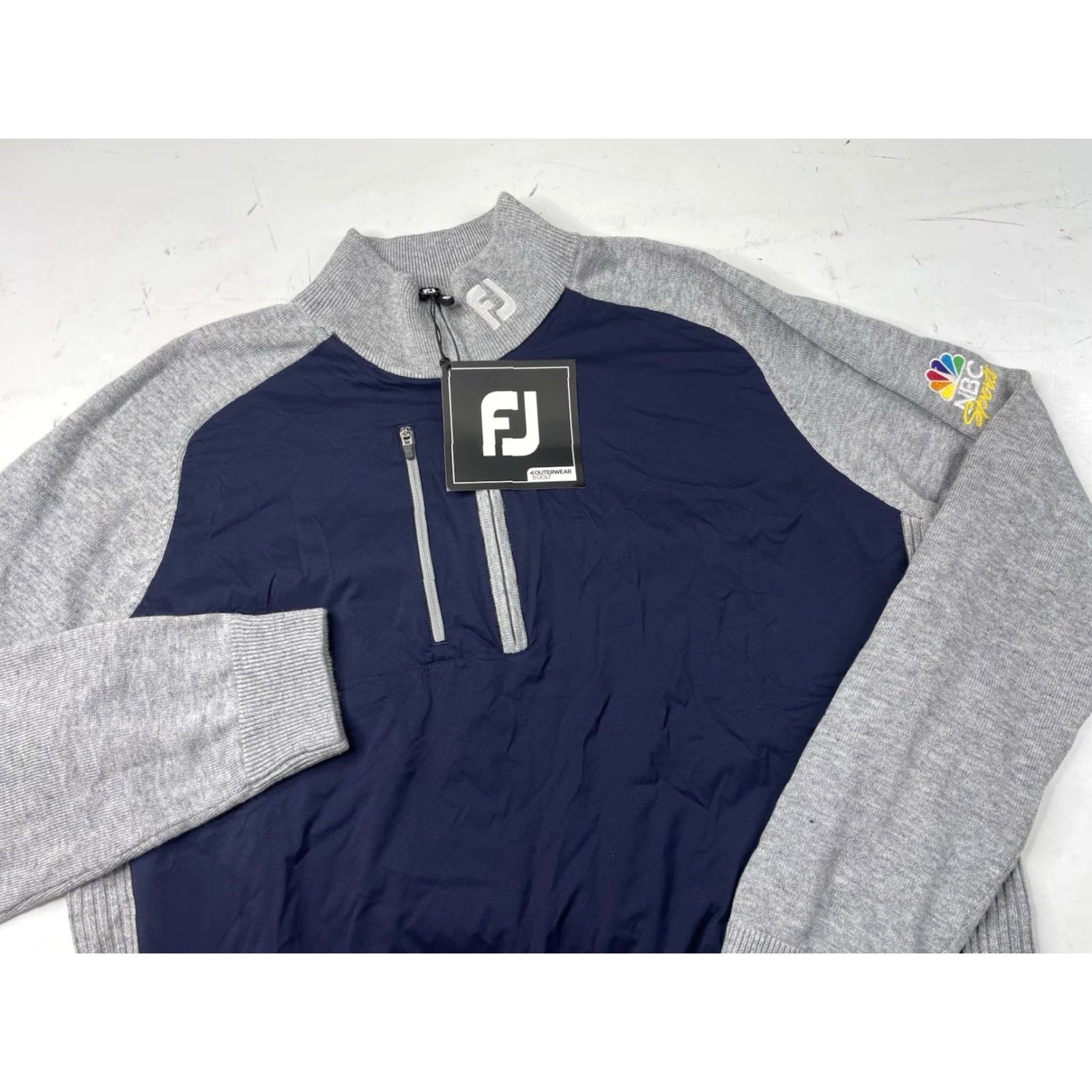 Footjoy NWT FootJoy Sweater Men’s Small Merino Wool Hybrid 1/4 Zip NBC Sports Multicolor 1/4 Zip Pullover Sports Men S Size US S / EU 44-46 / 1 - 2 Thumbnail