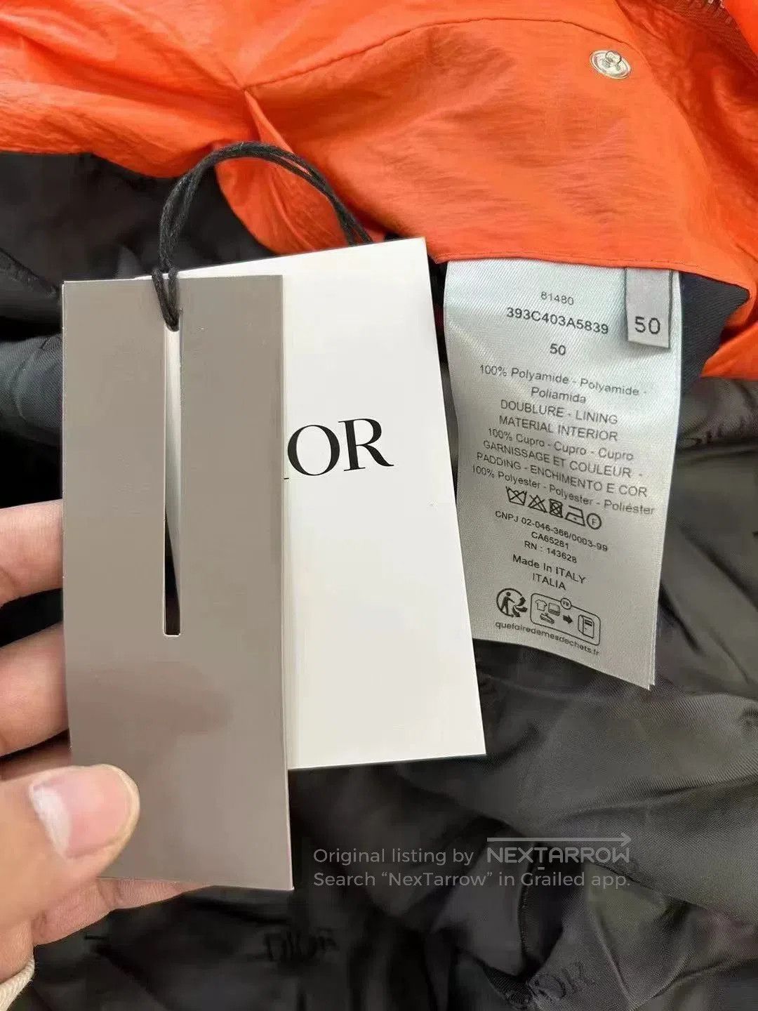 Dior Dior 2023FW Orange Multi-Pocket Jacket. Size US XL / EU 56 / 4 - 4 Thumbnail