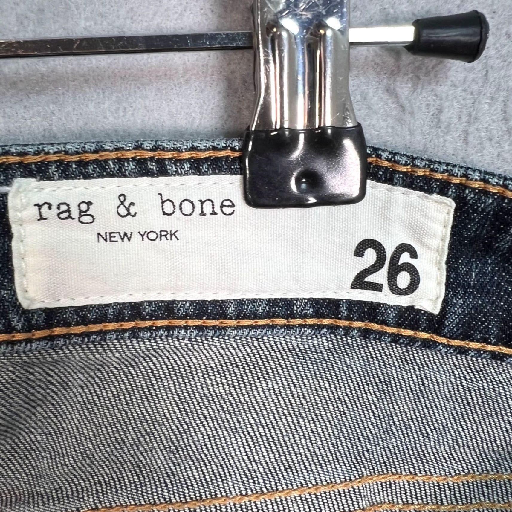Rag & Bone Rag & Bone New York Womens Low-Rise Slim Boyfriend Jeans Size 26 Size 26" / US 2 / IT 38 - 3 Thumbnail