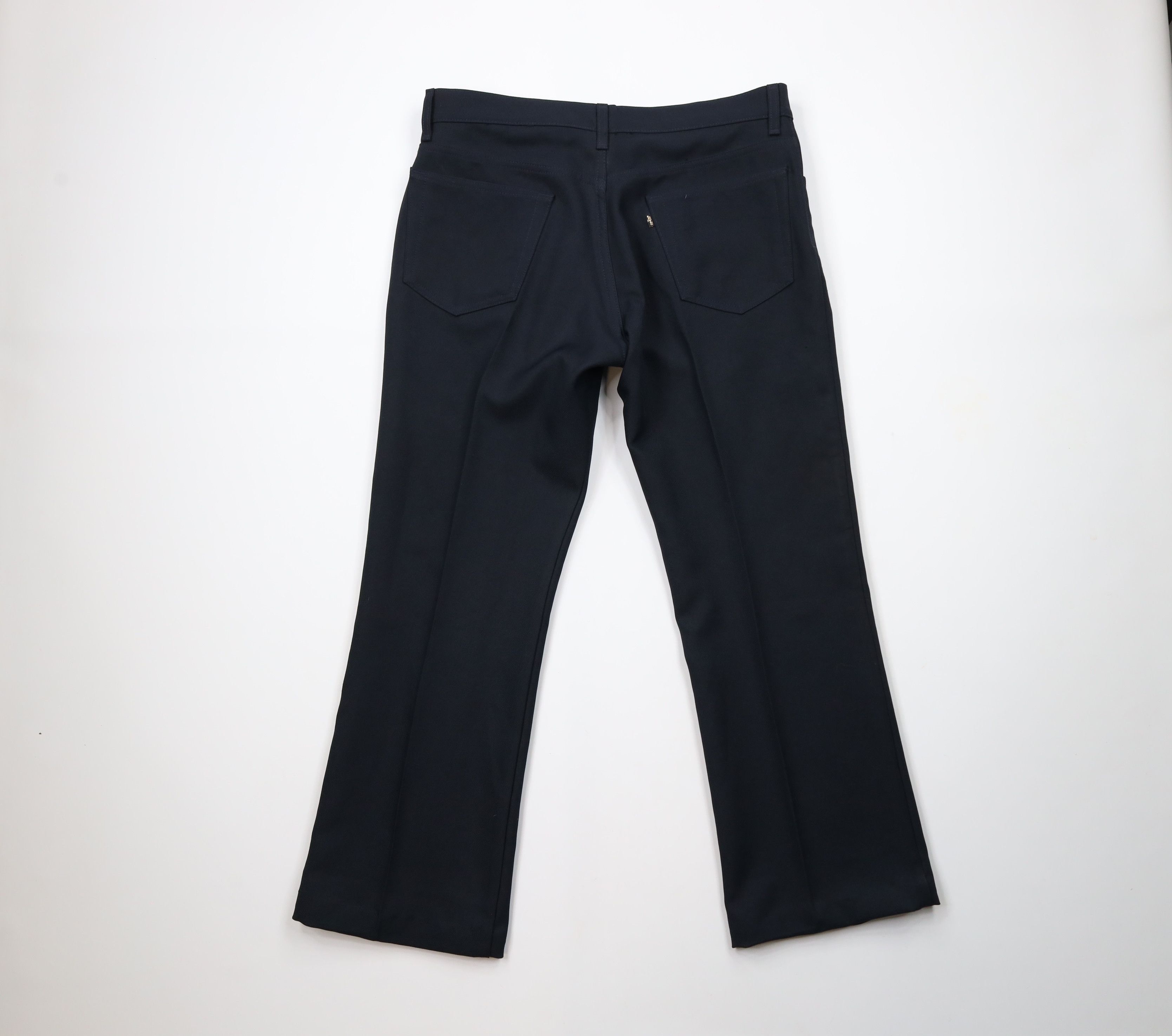 Levi's × Vintage Vintage Y2K Levis 517 Bootcut Western Chino Pants Dark Blue Size US 36 / EU 52 - 9 Thumbnail