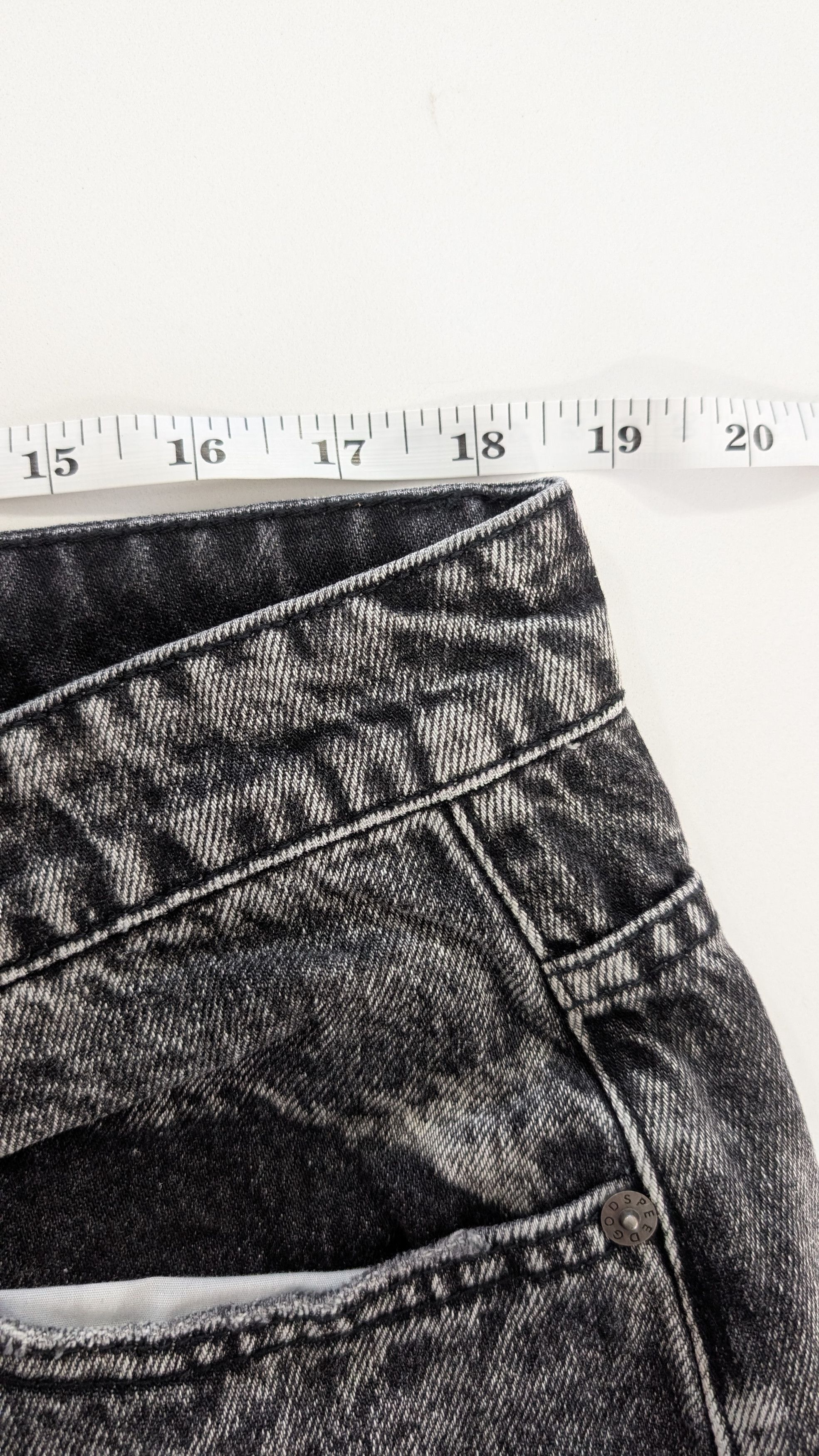 Godspeed Godspeed Octagon Denim Cargo Shorts Grey Wash 38 Size US 38 / EU 54 - 13 Thumbnail