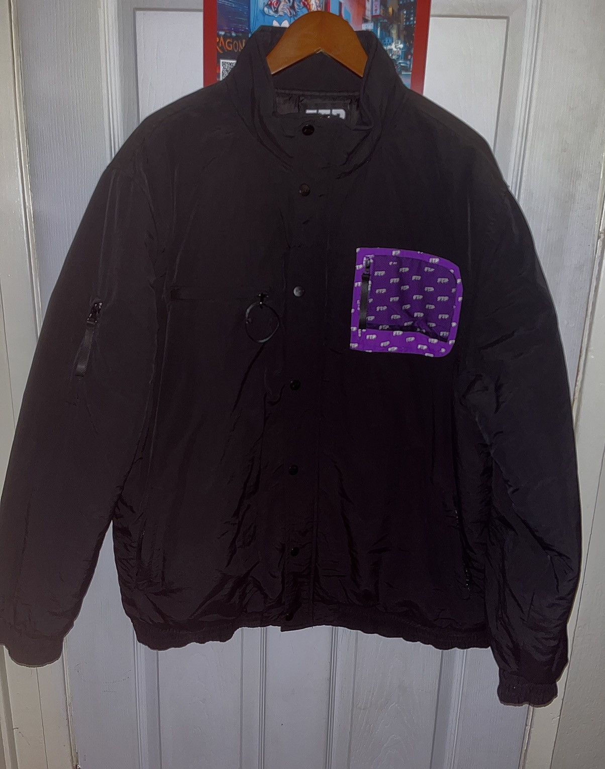 Fuck The Population Fuckthepopulation Black Puffer Jacket Zipper Patch Size US XL / EU 56 / 4 - 1 Thumbnail