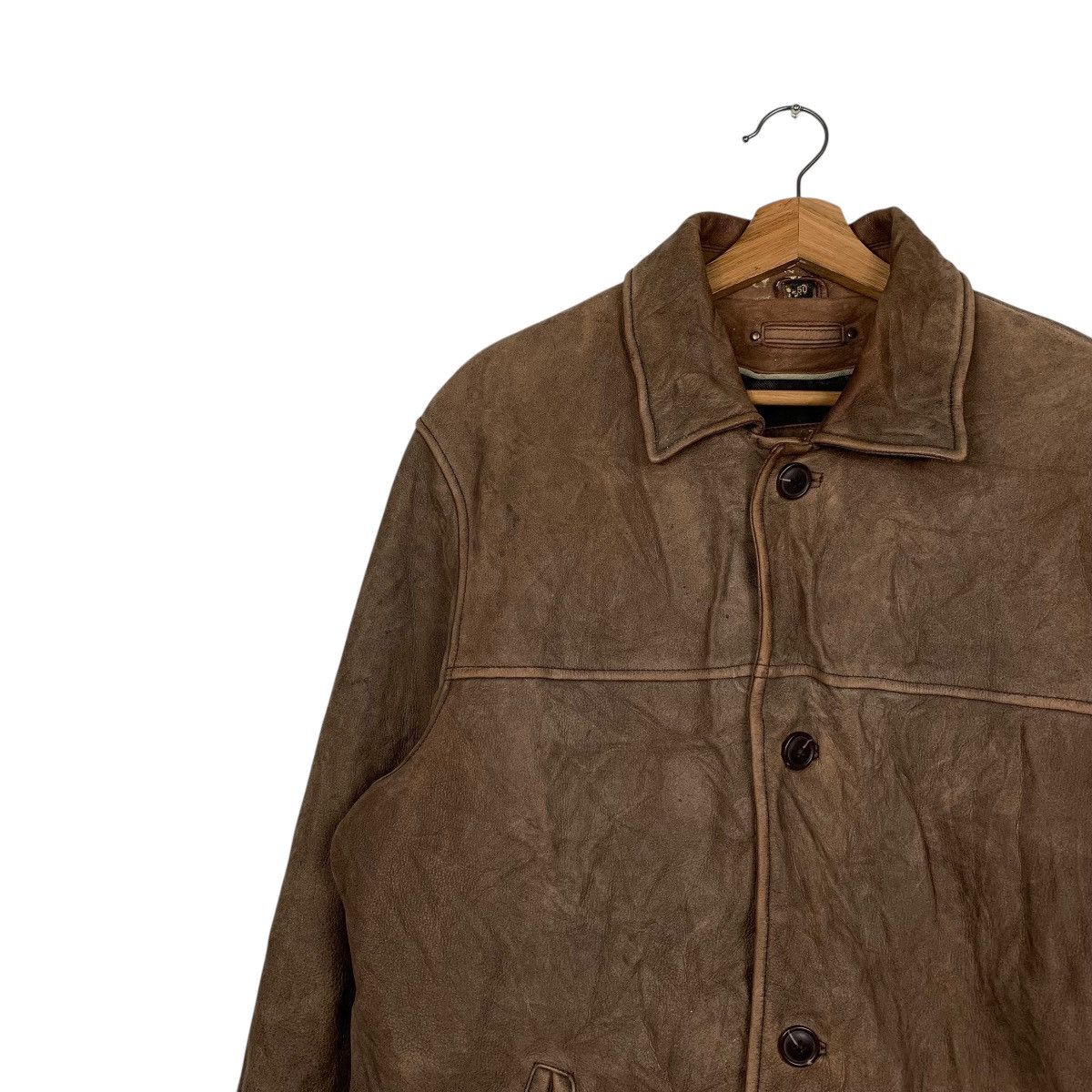 Japanese Brand Cow Leather Jacket