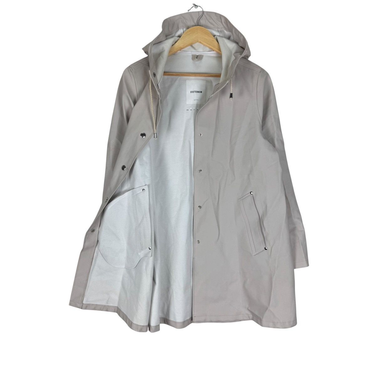 Stutterheim ☀️STUTTERHEIM HOODIE RAINCOATS JACKET LIKE THOM YORKE Size US XXS / EU 40 - 5 Thumbnail