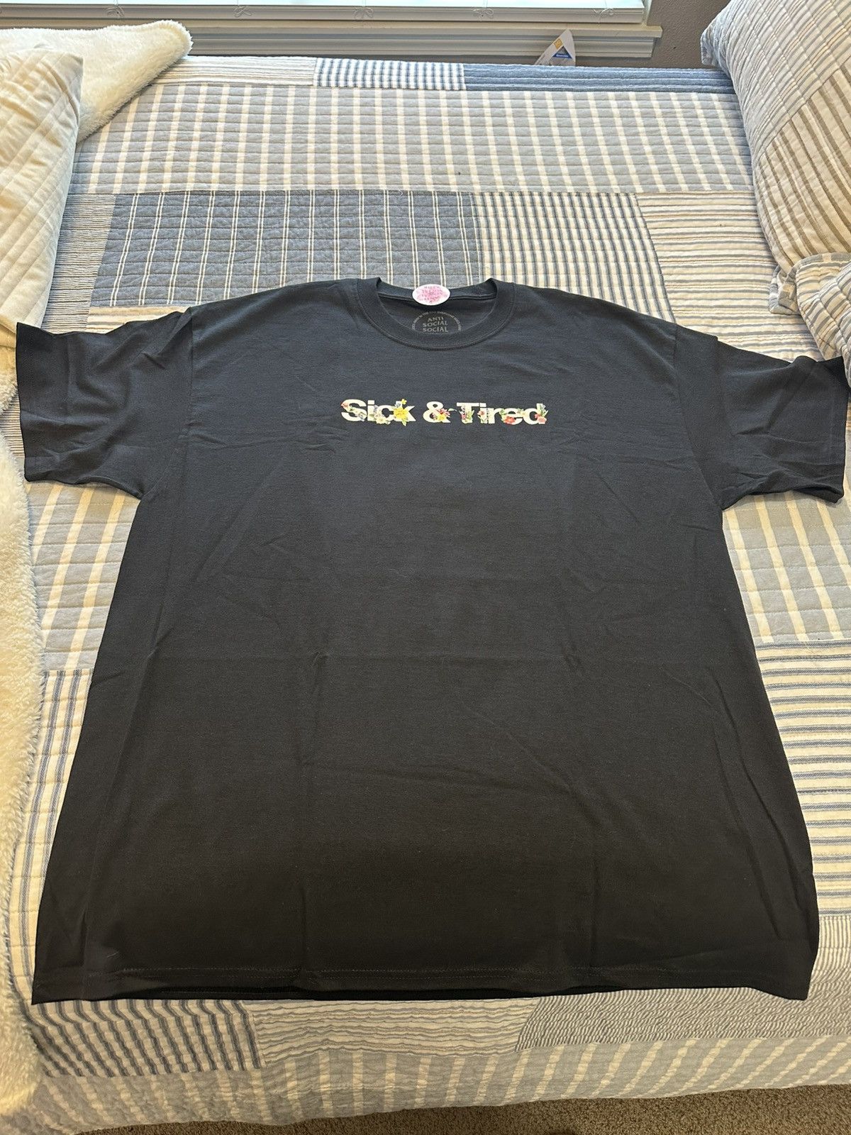 Anti Social Social Club Anti social social club “sick and tired” t-shirt Size US XL / EU 56 / 4 - 1 Thumbnail